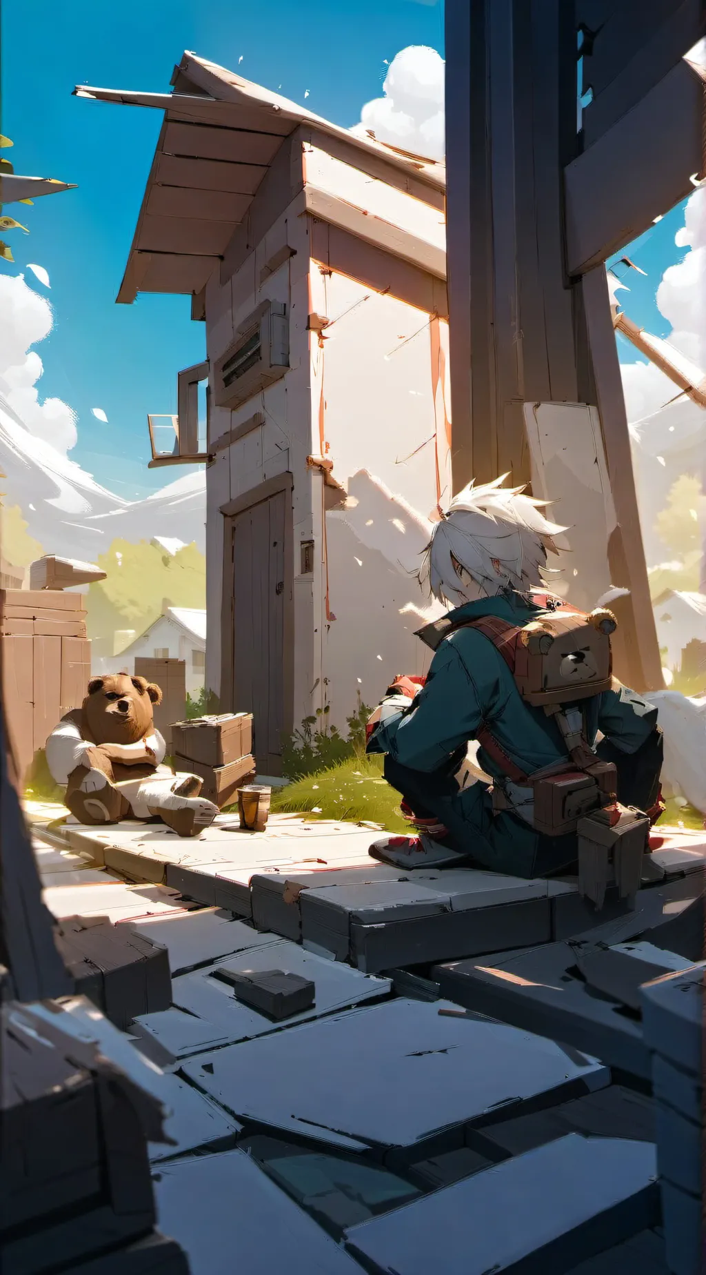 ai character: Mha Soulmates! background