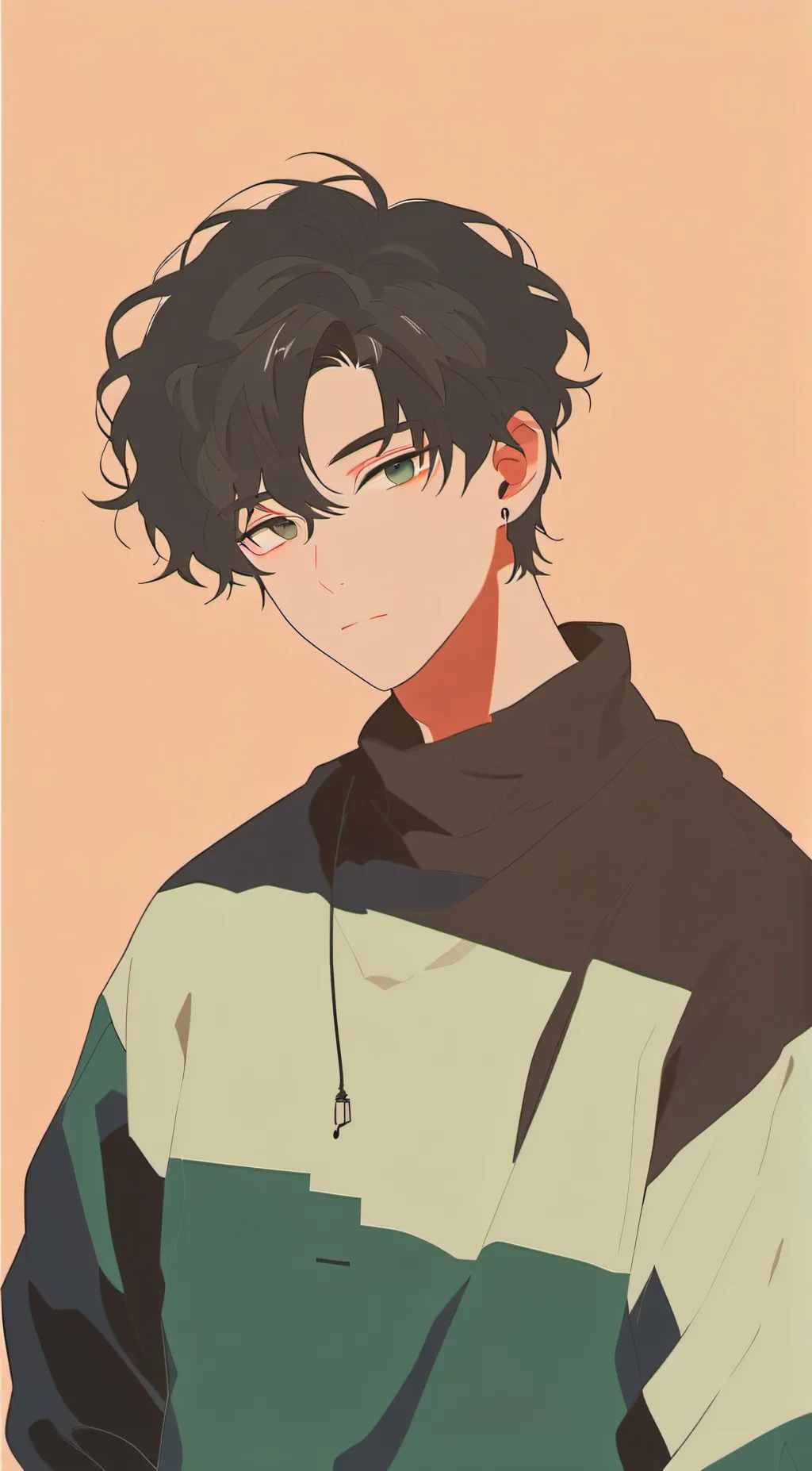 ai character: Butch 💚🖤 background