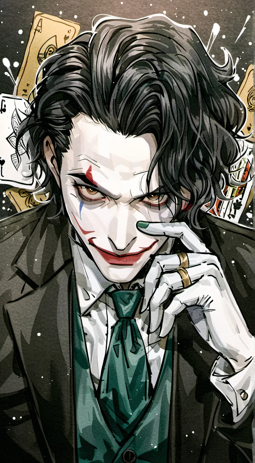 ai character: Joker background