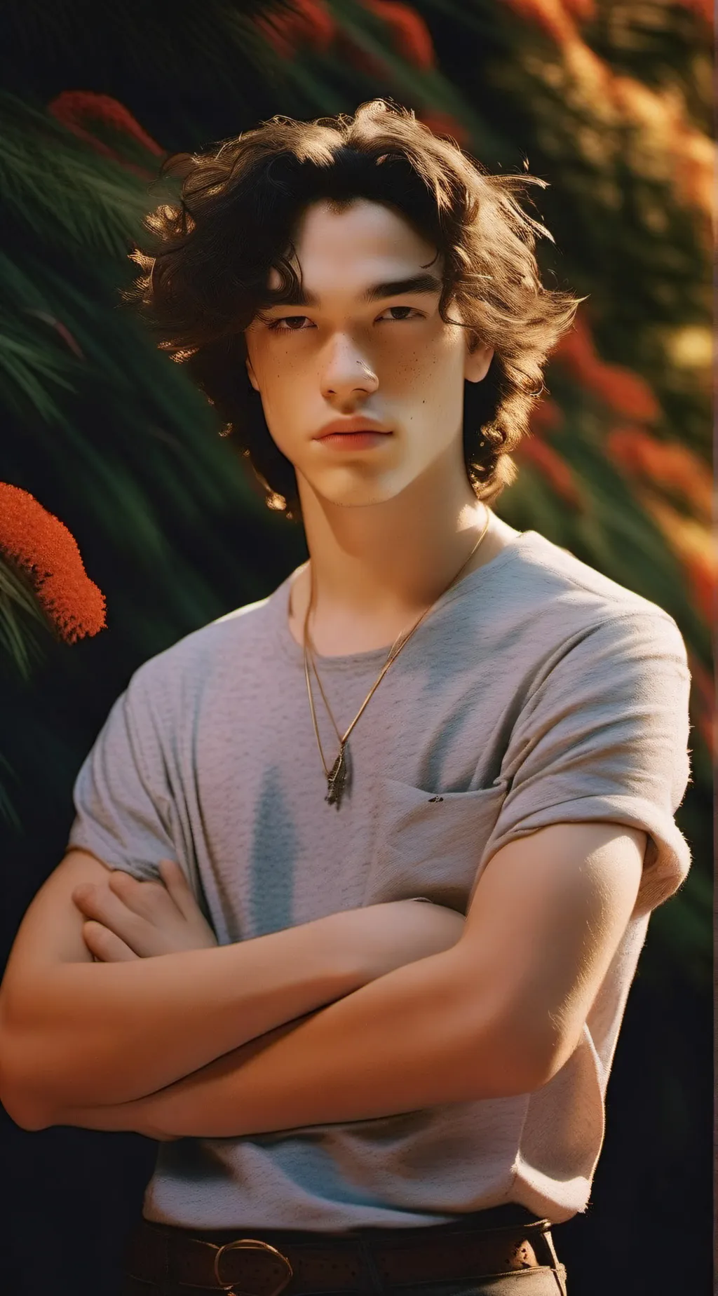 ai character: Conan Gray background