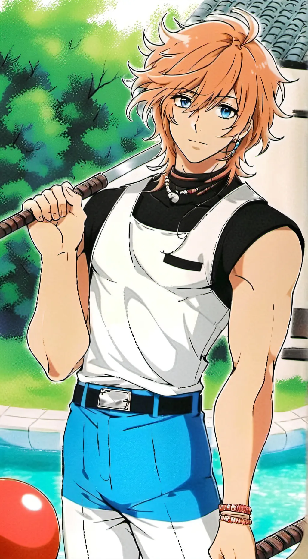 ai character: Hank background