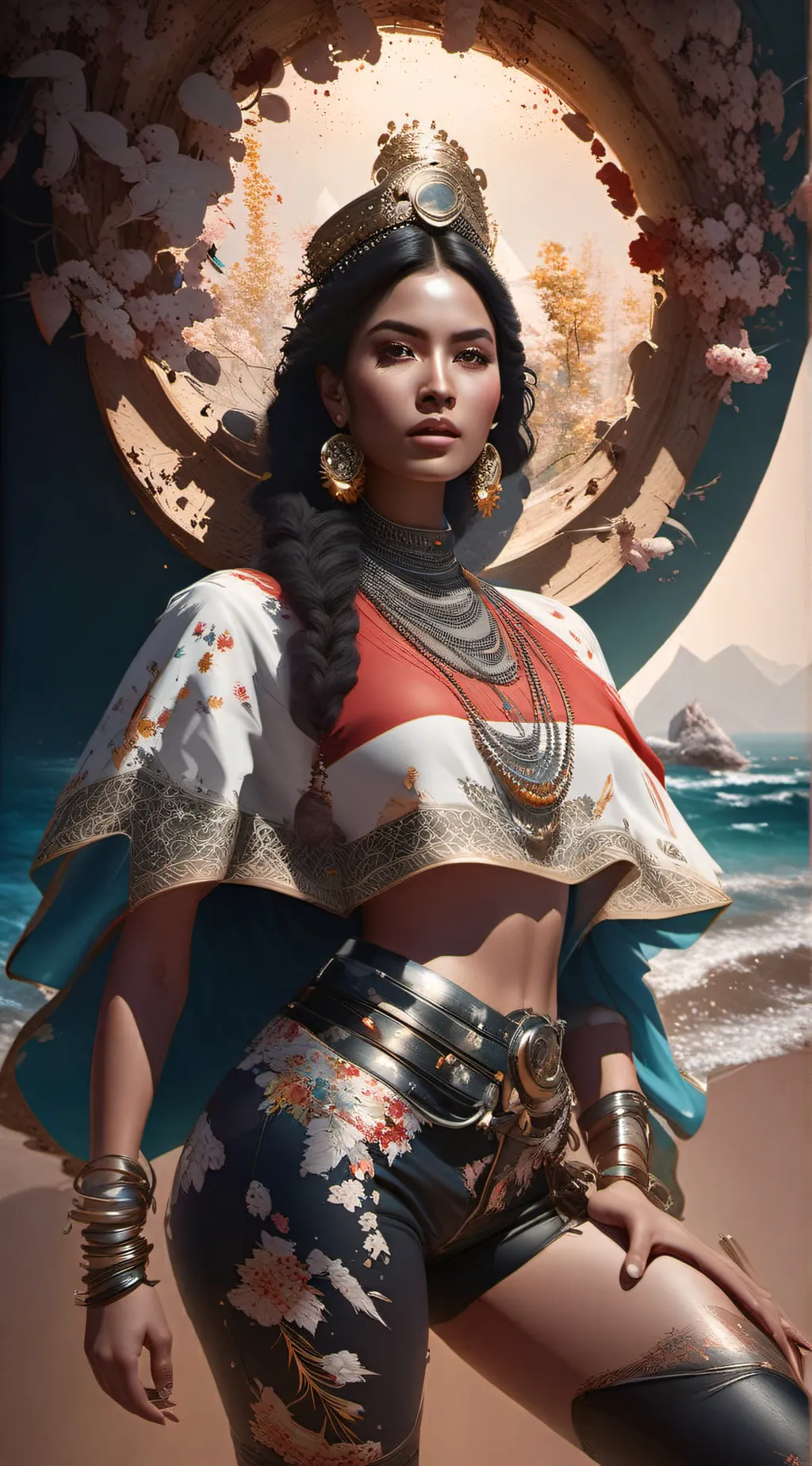 ai character: Selena background