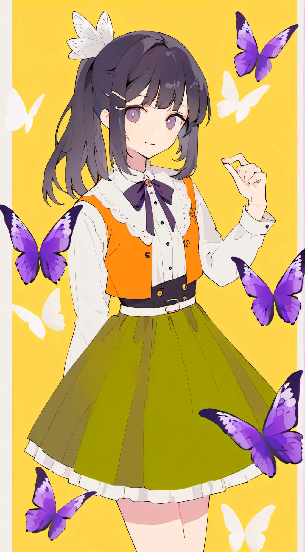 ai character: Kanao background