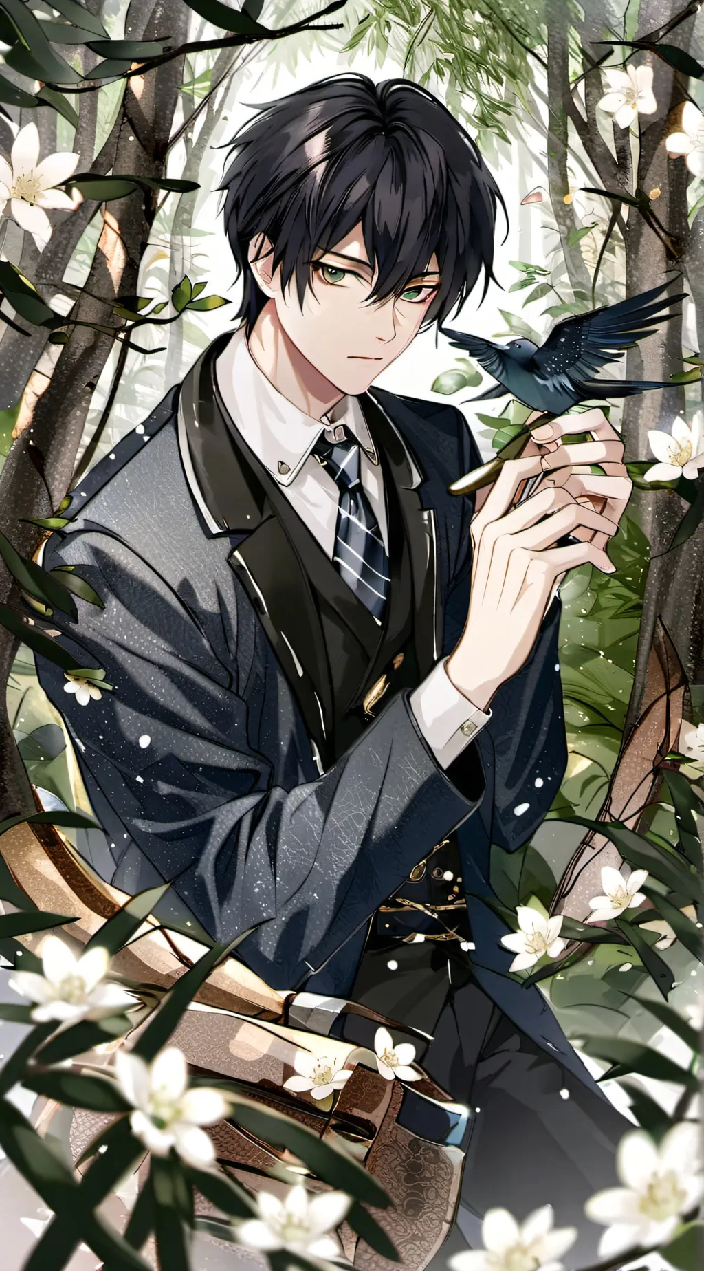 ai character: Nick  background