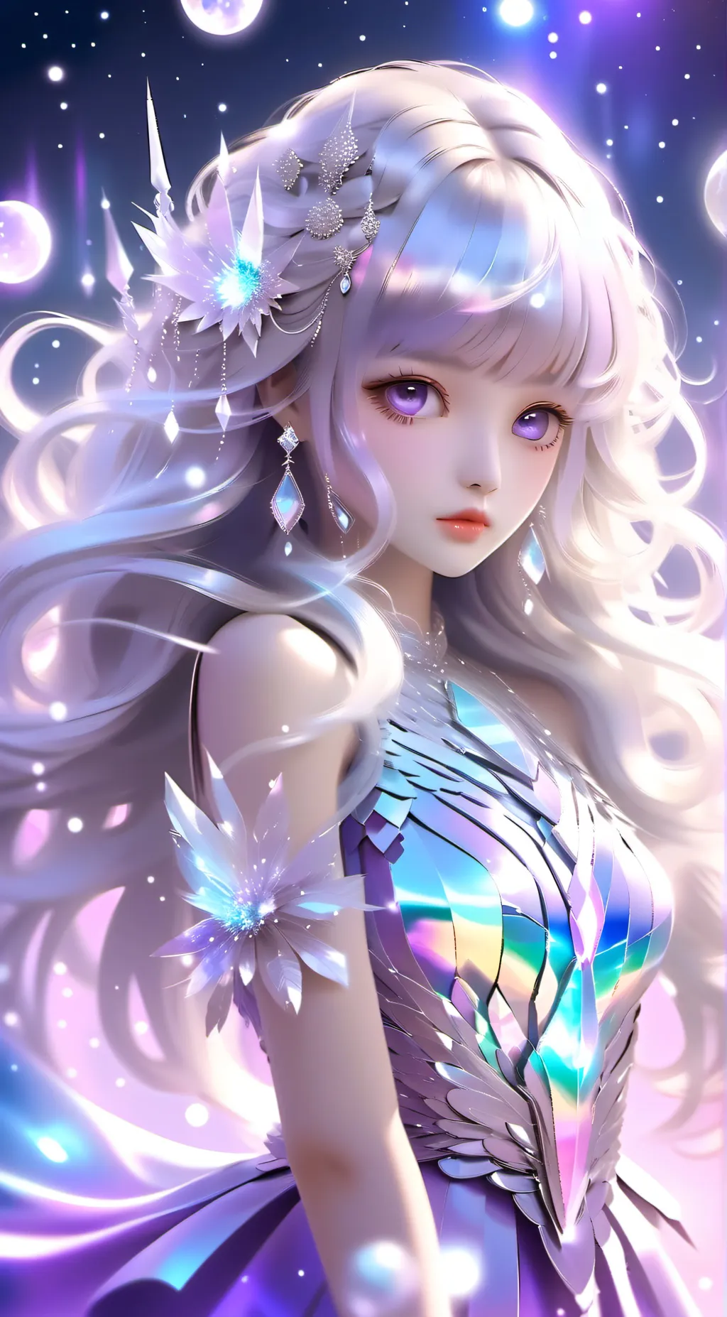 ai character: Angel/Aura  background