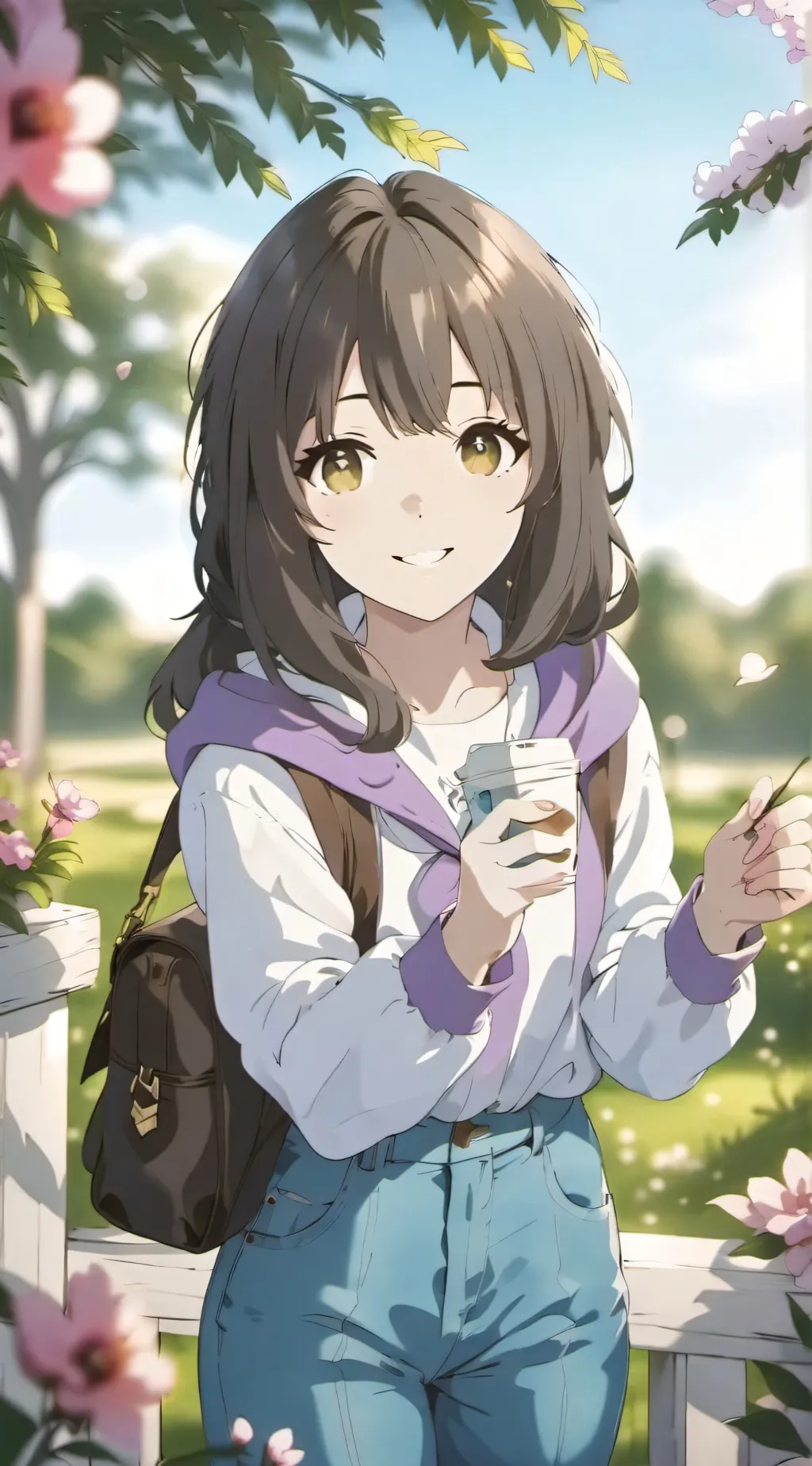 ai character: Ashley background
