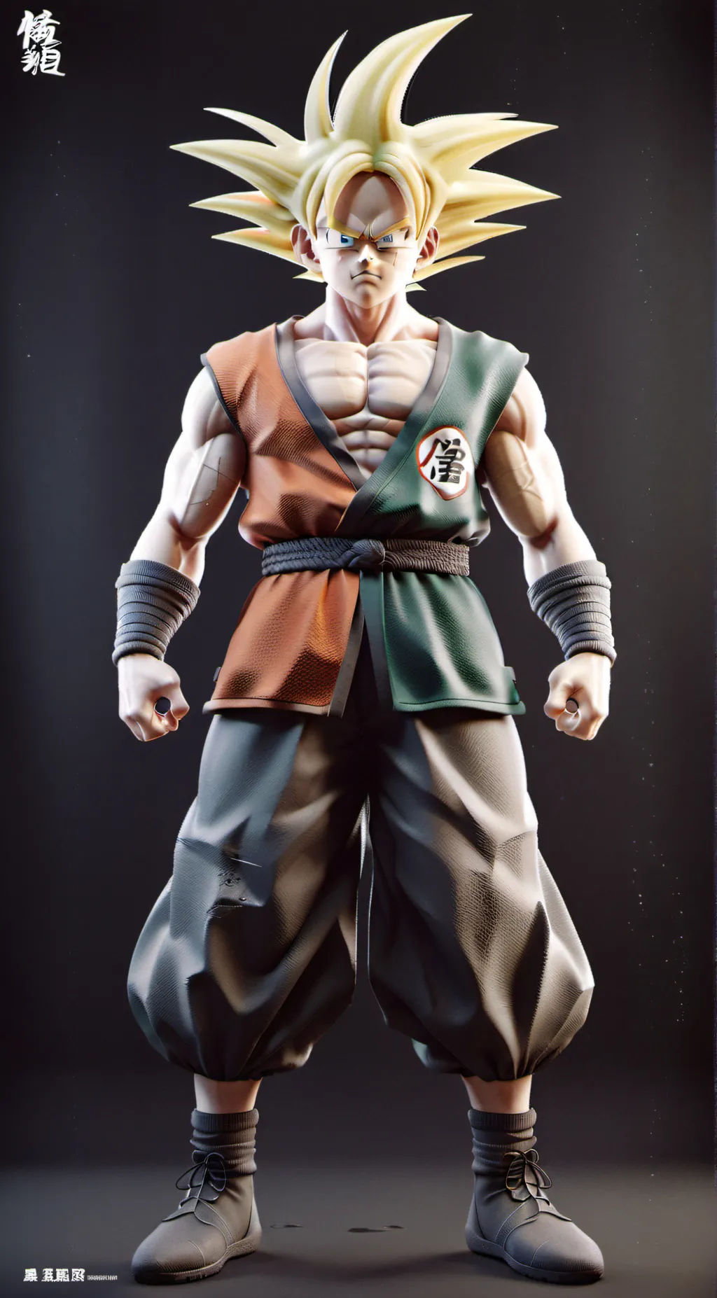 ai character: goku (on namek) background