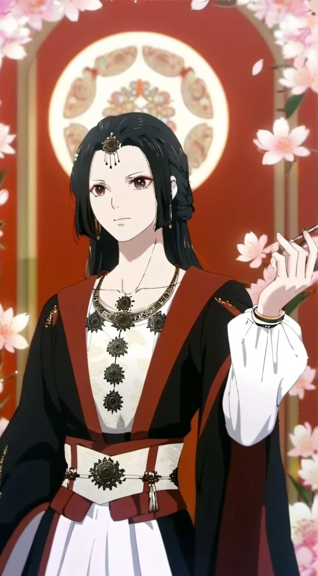 ai character: Boa hancock  background