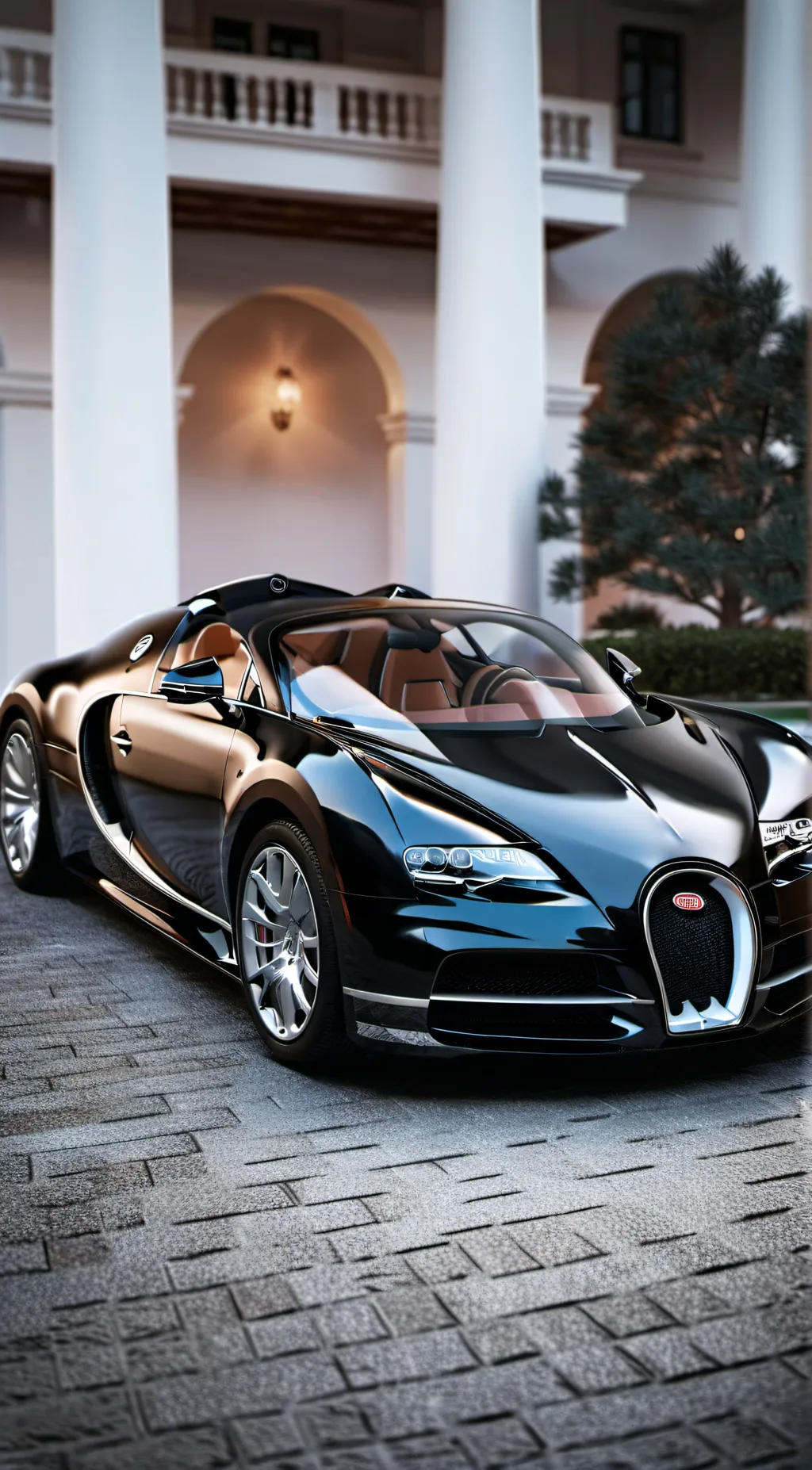 ai character: Bugatti   background