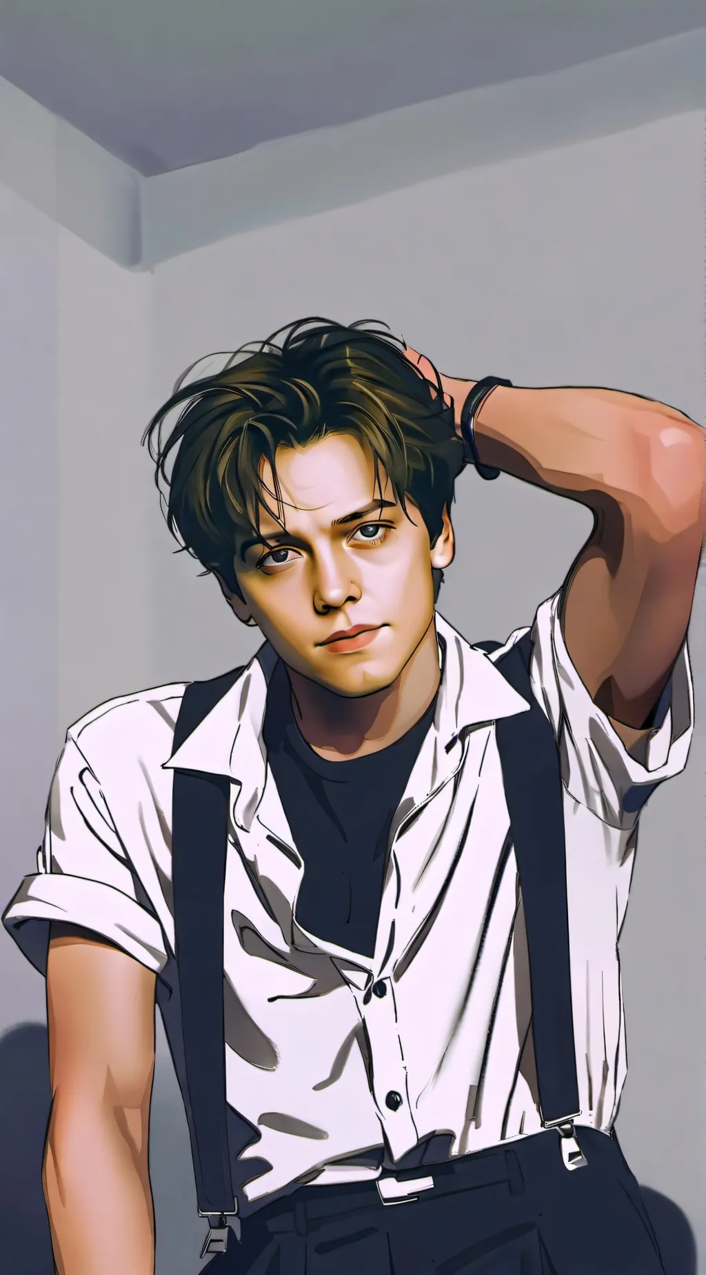 ai character: cole sprouse background