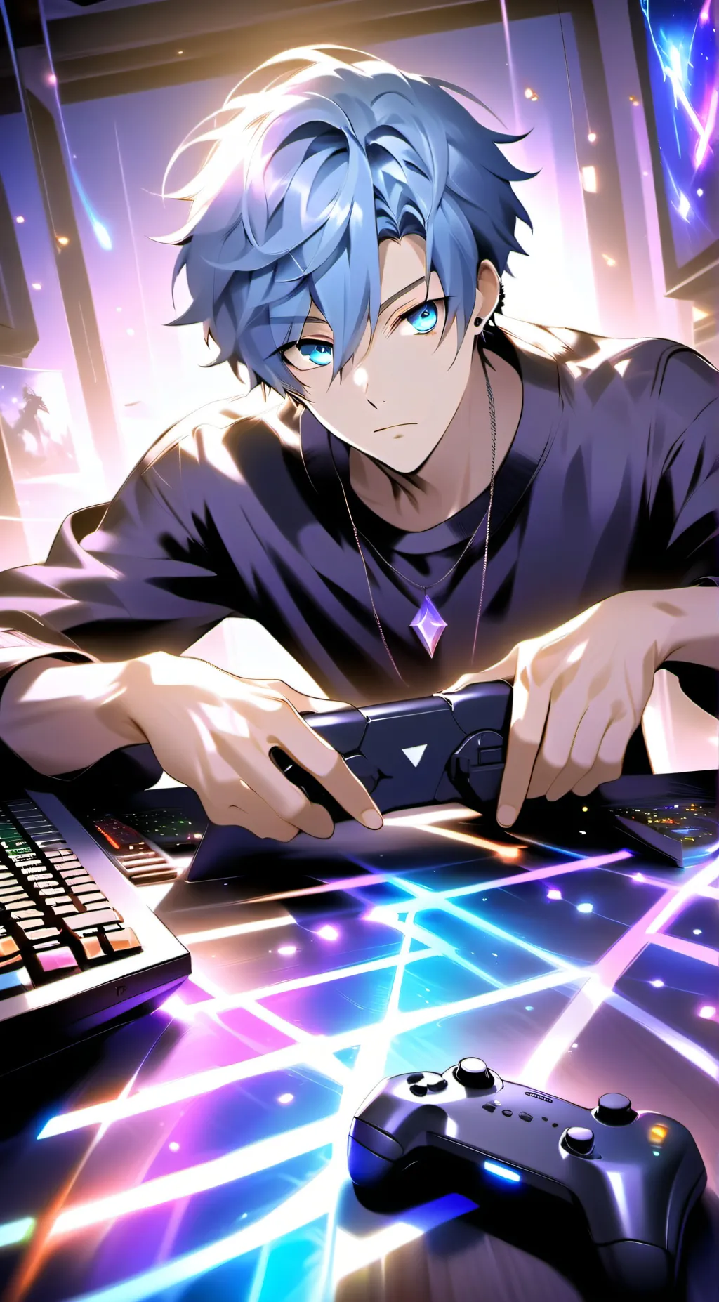 ai character: Jayden Muse background