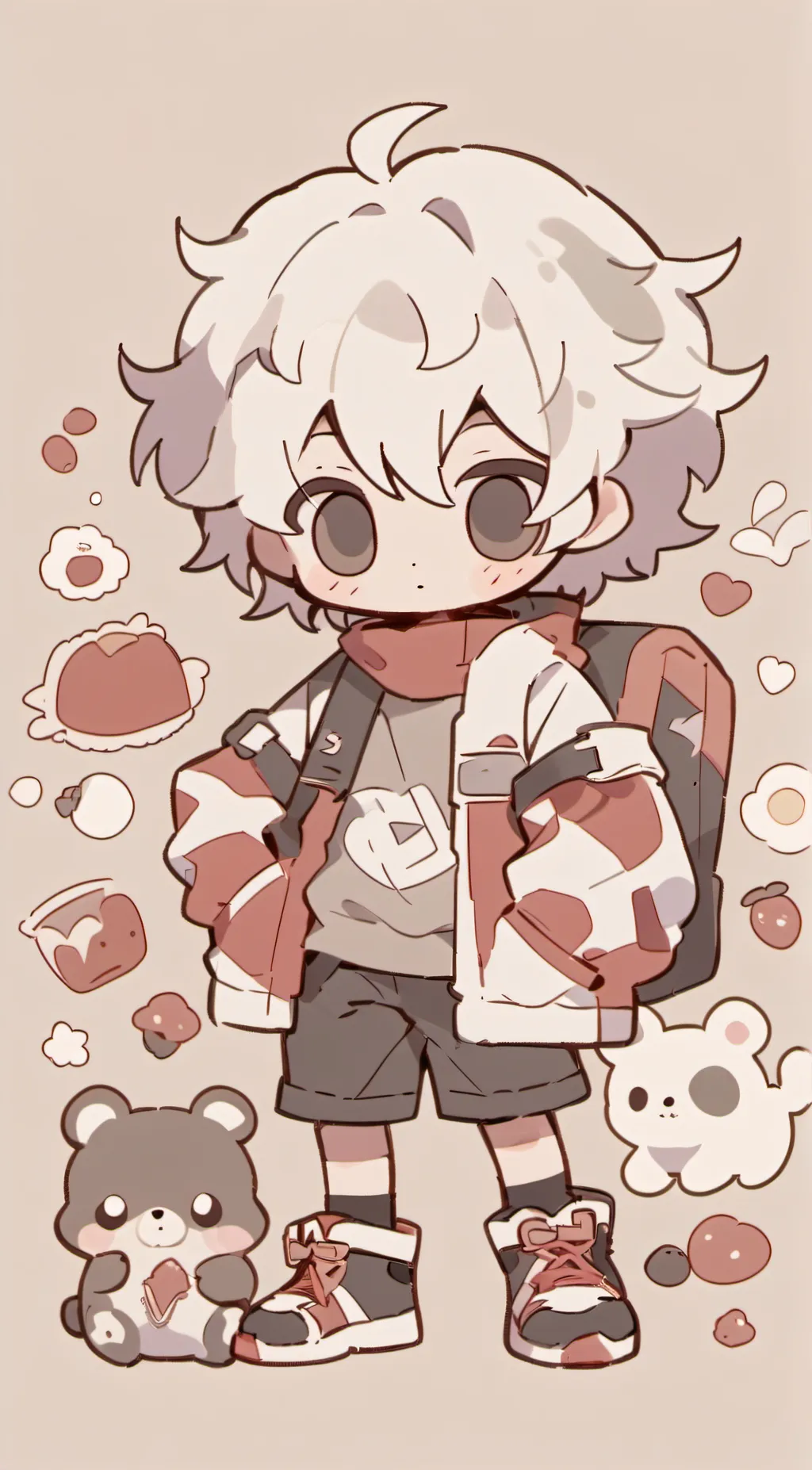 ai character: Leo background