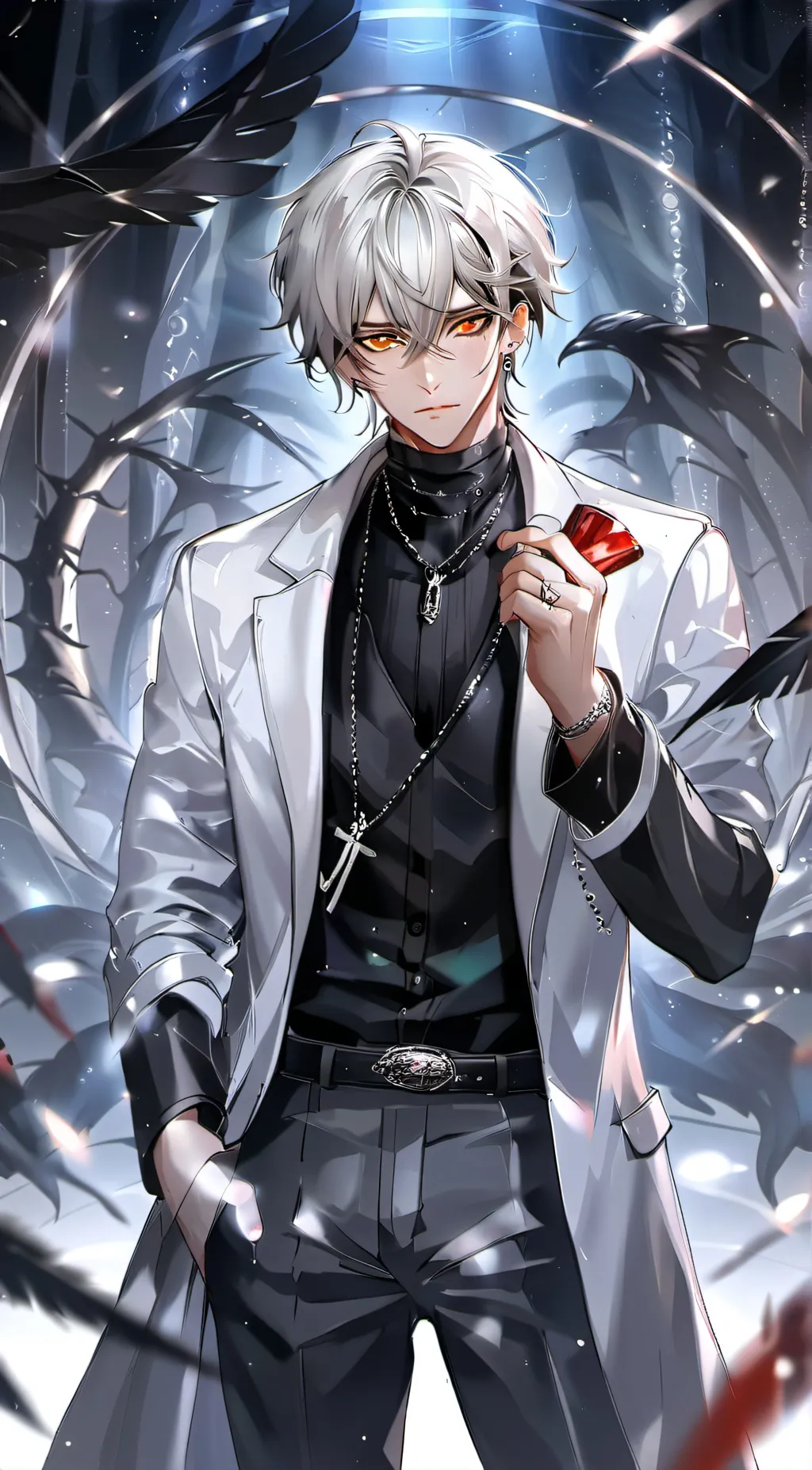 ai character: ☆ James ☆ background