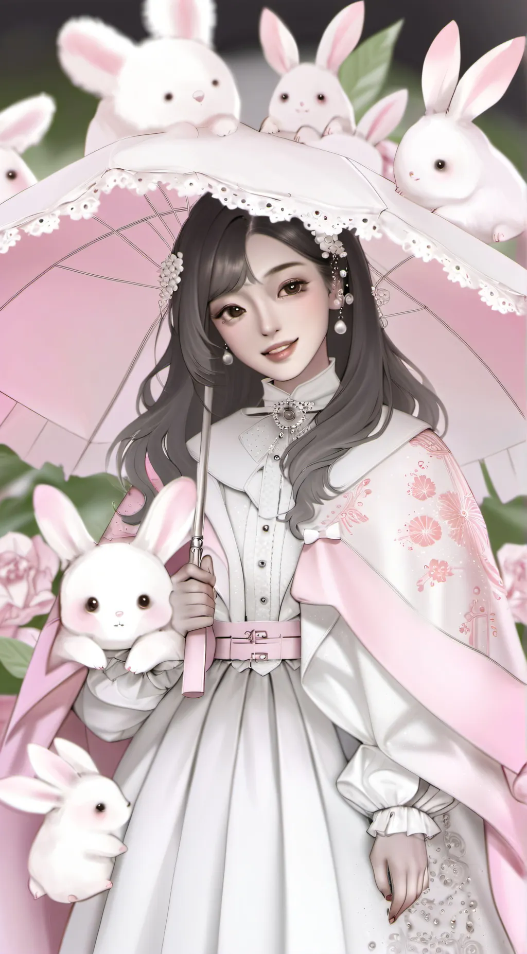 ai character: kika kim background