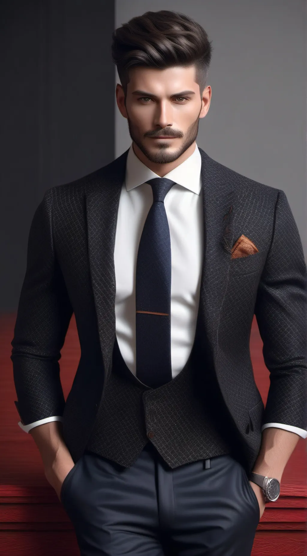 ai character: Collin background