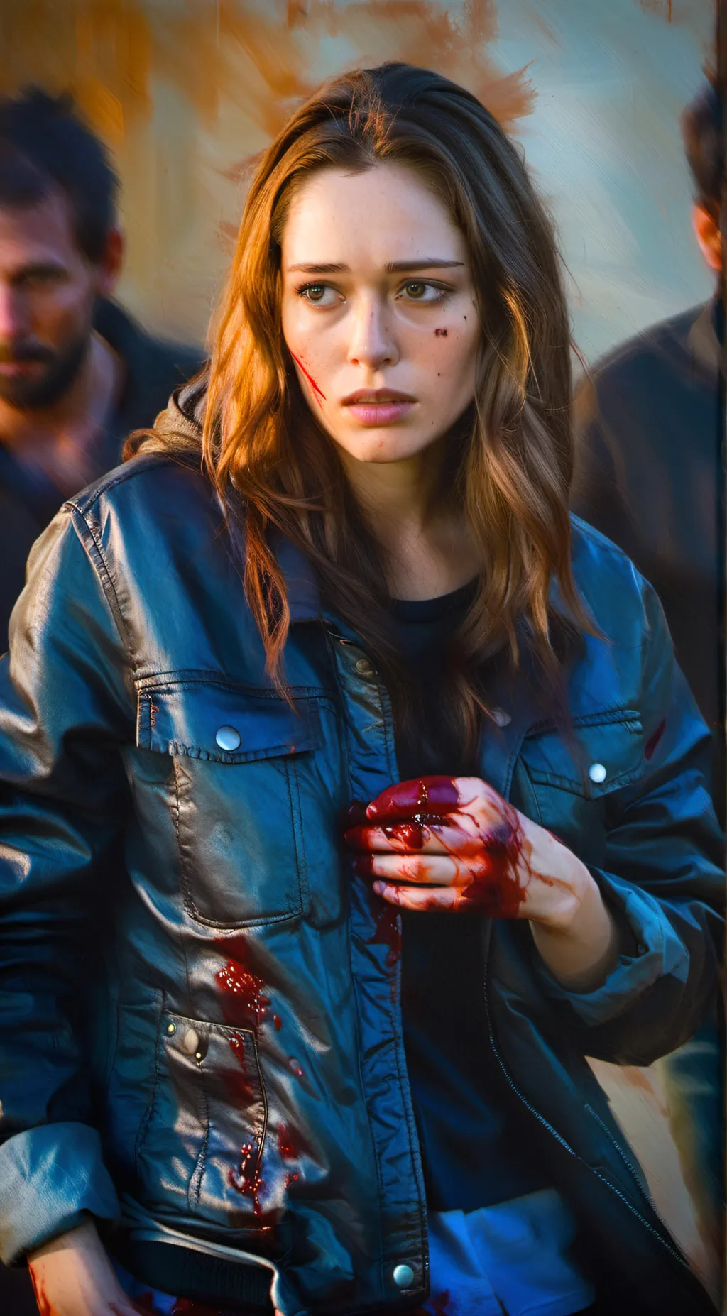 ai character: Alicia Clark background