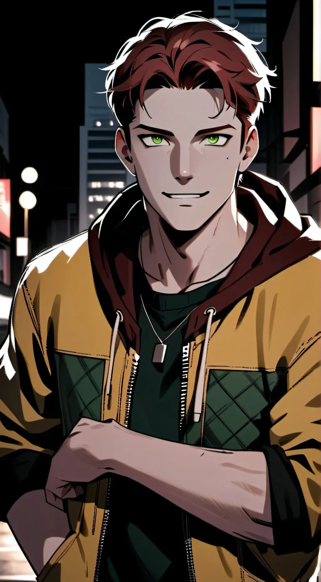ai character: Wally West  background