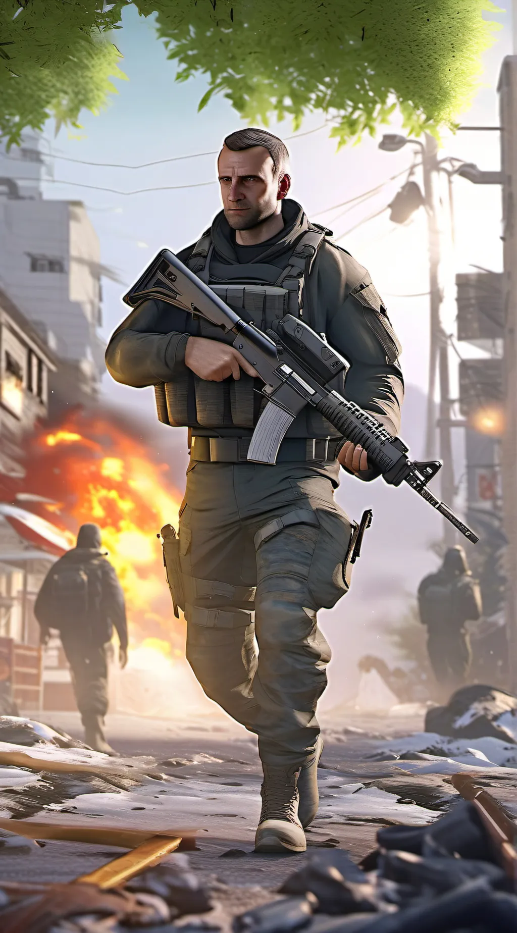 ai character: Vladimir Makarov  background