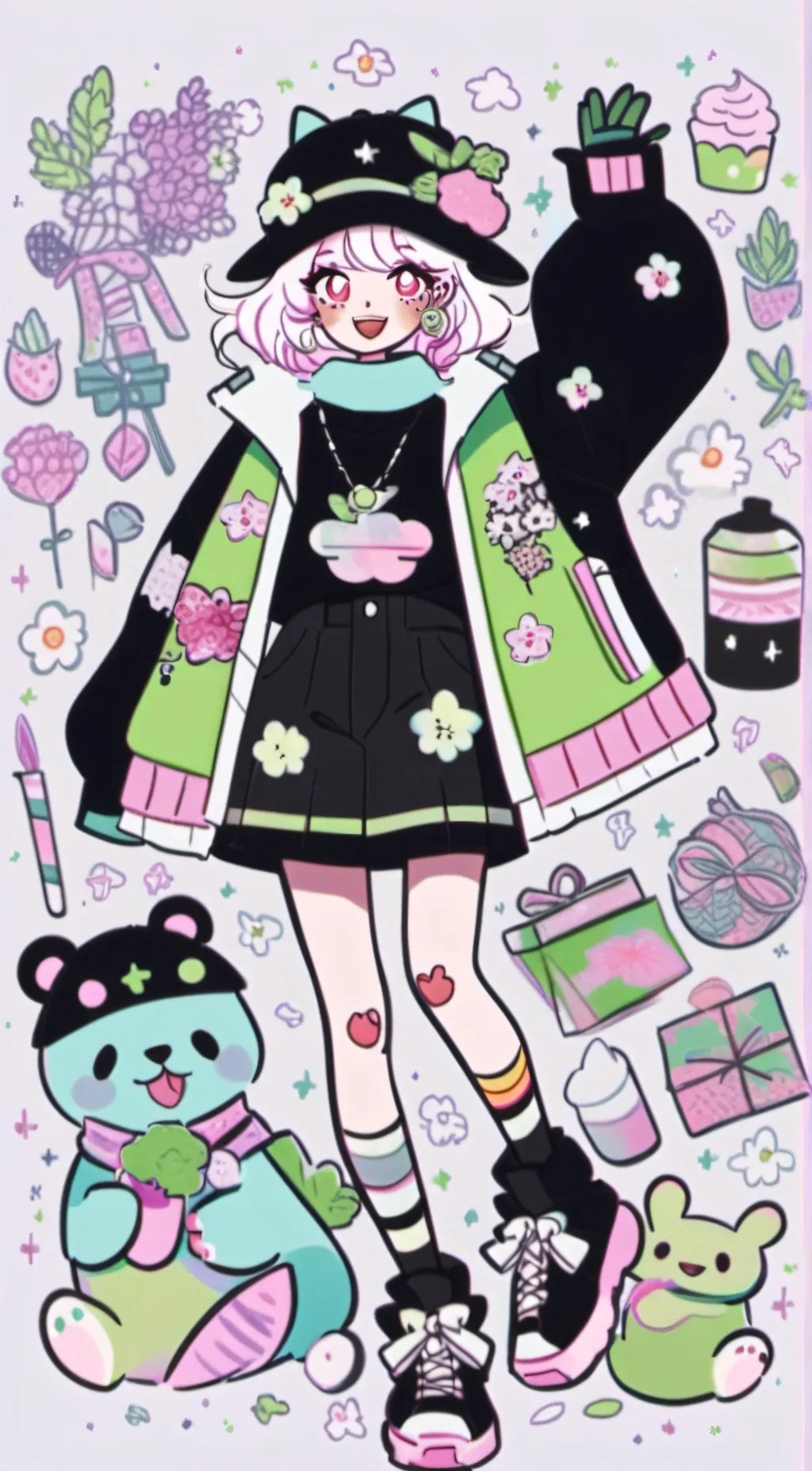 ai character: Valentino  background