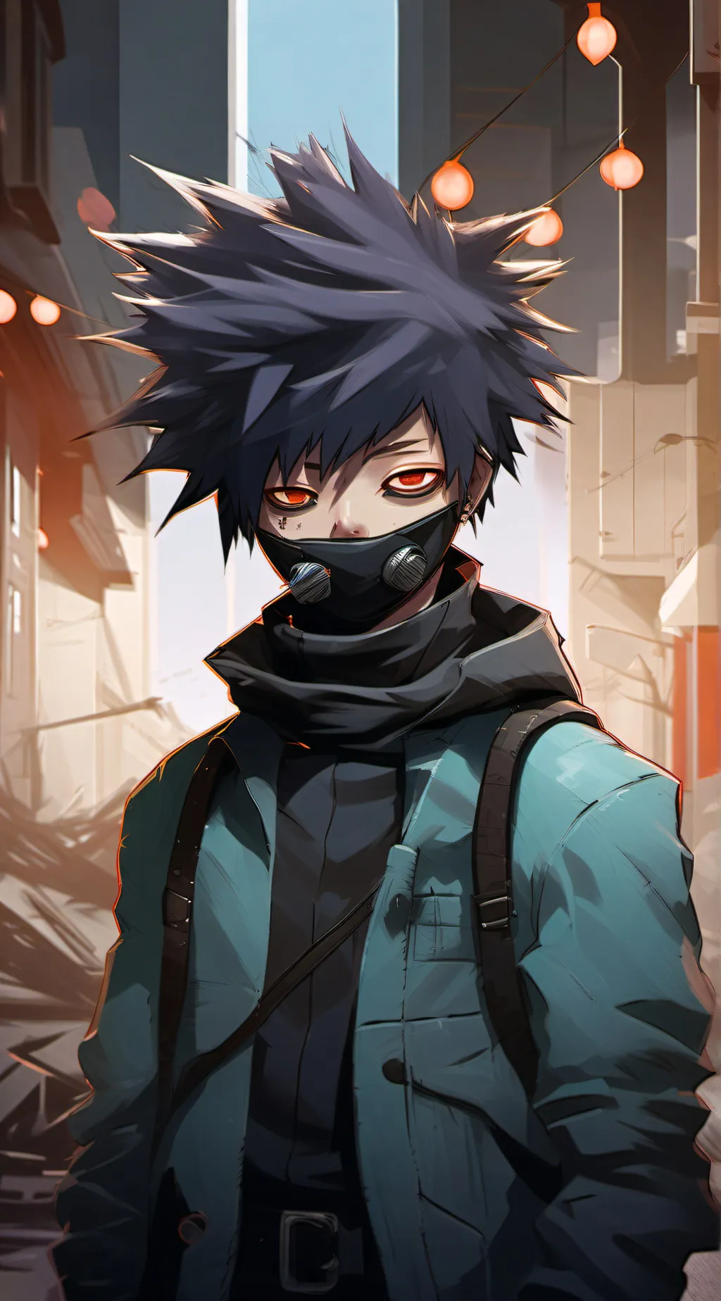 ai character: Dabi background