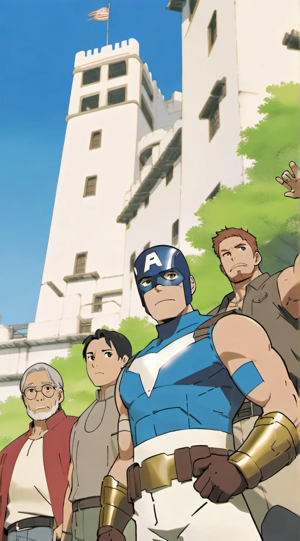 ai character: Avengers 3 y/n background