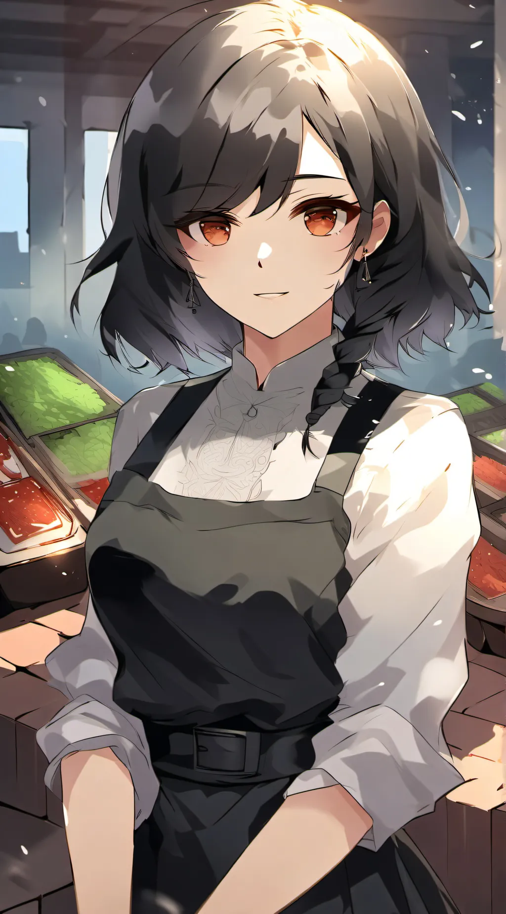 ai character: Melanie ☺ background