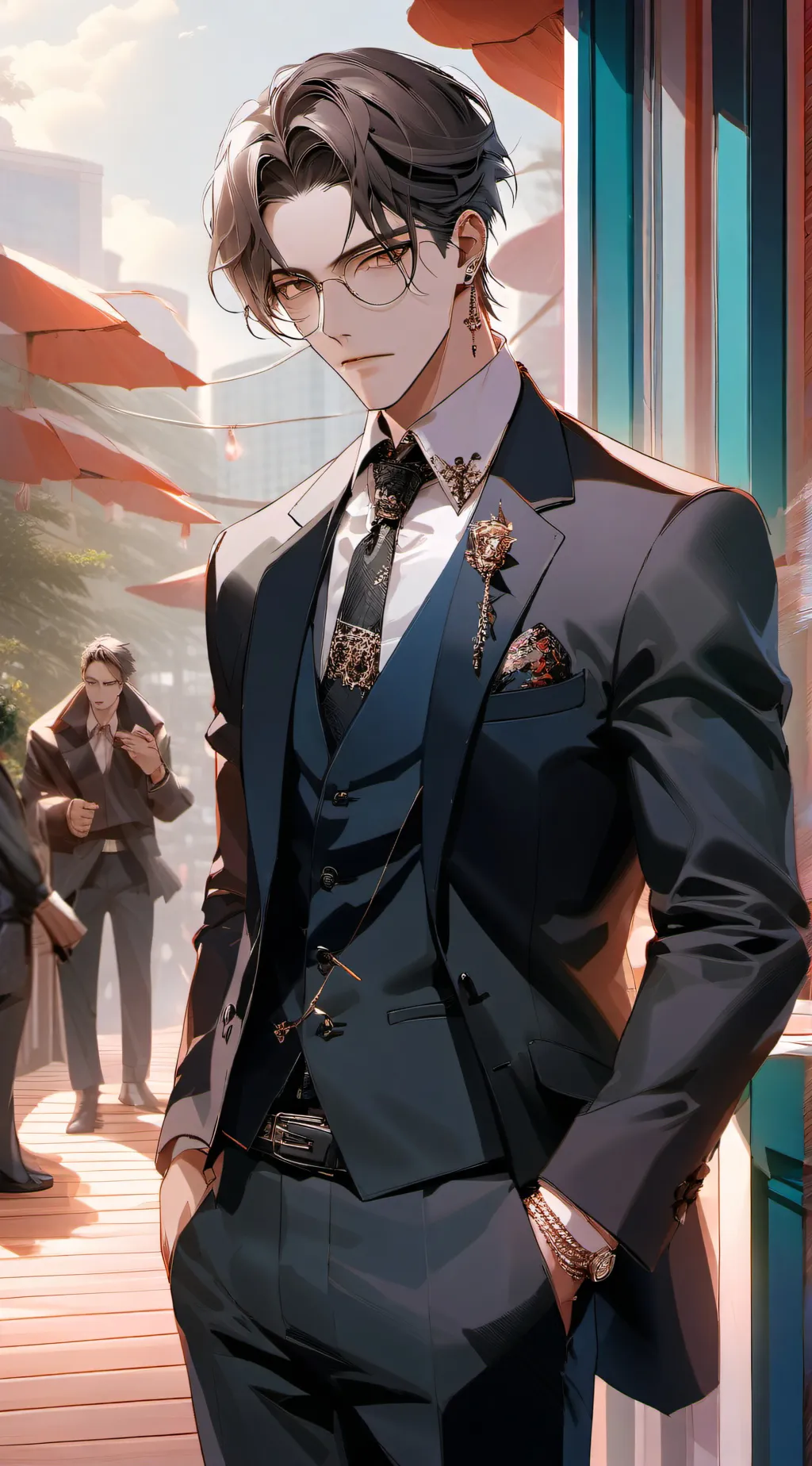 ai character:  Andrew Williams  background