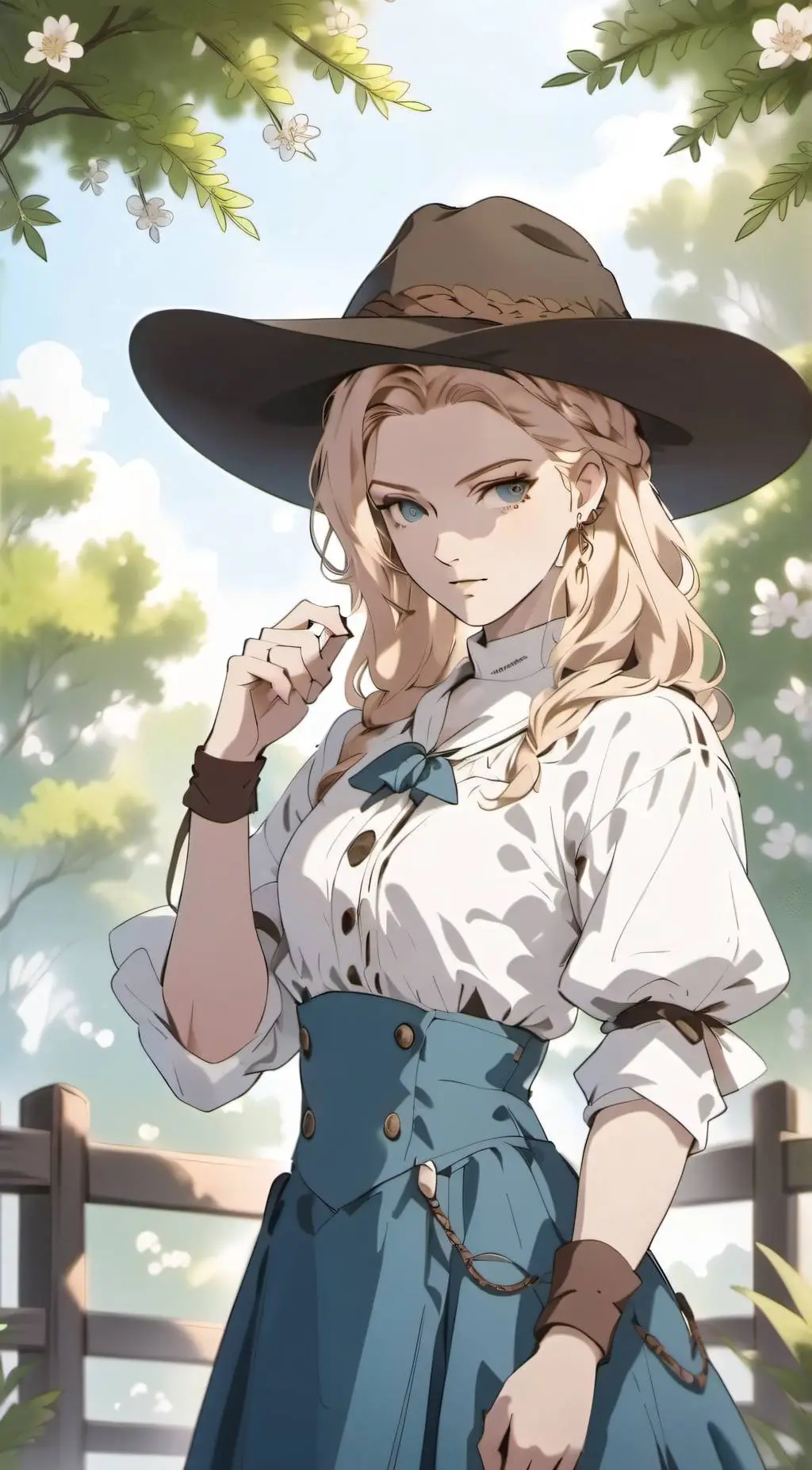 ai character: come back  background