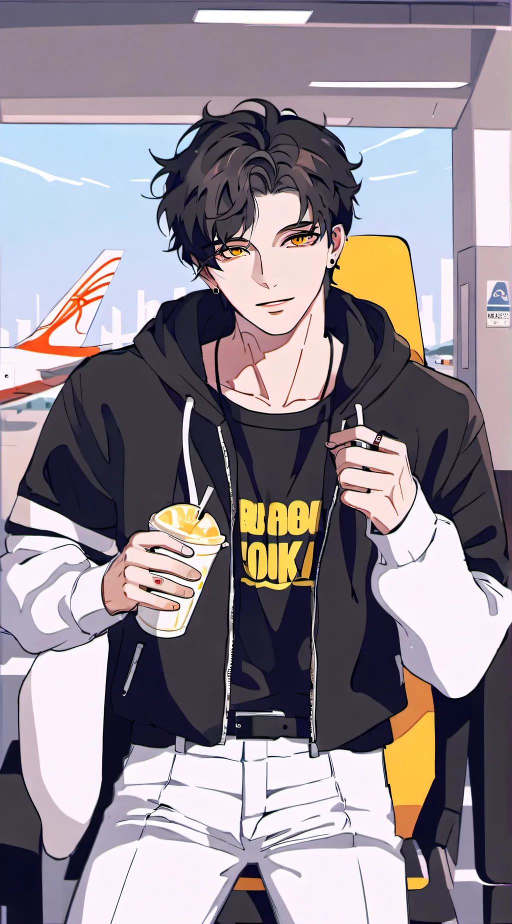 ai character: Johan  background