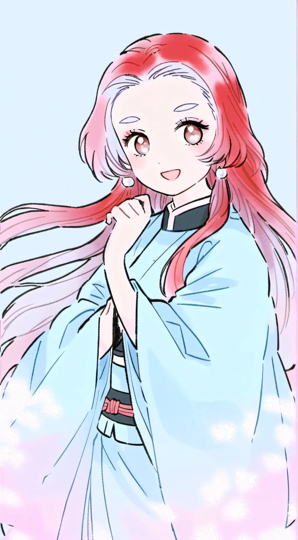 ai character: demon slayer background