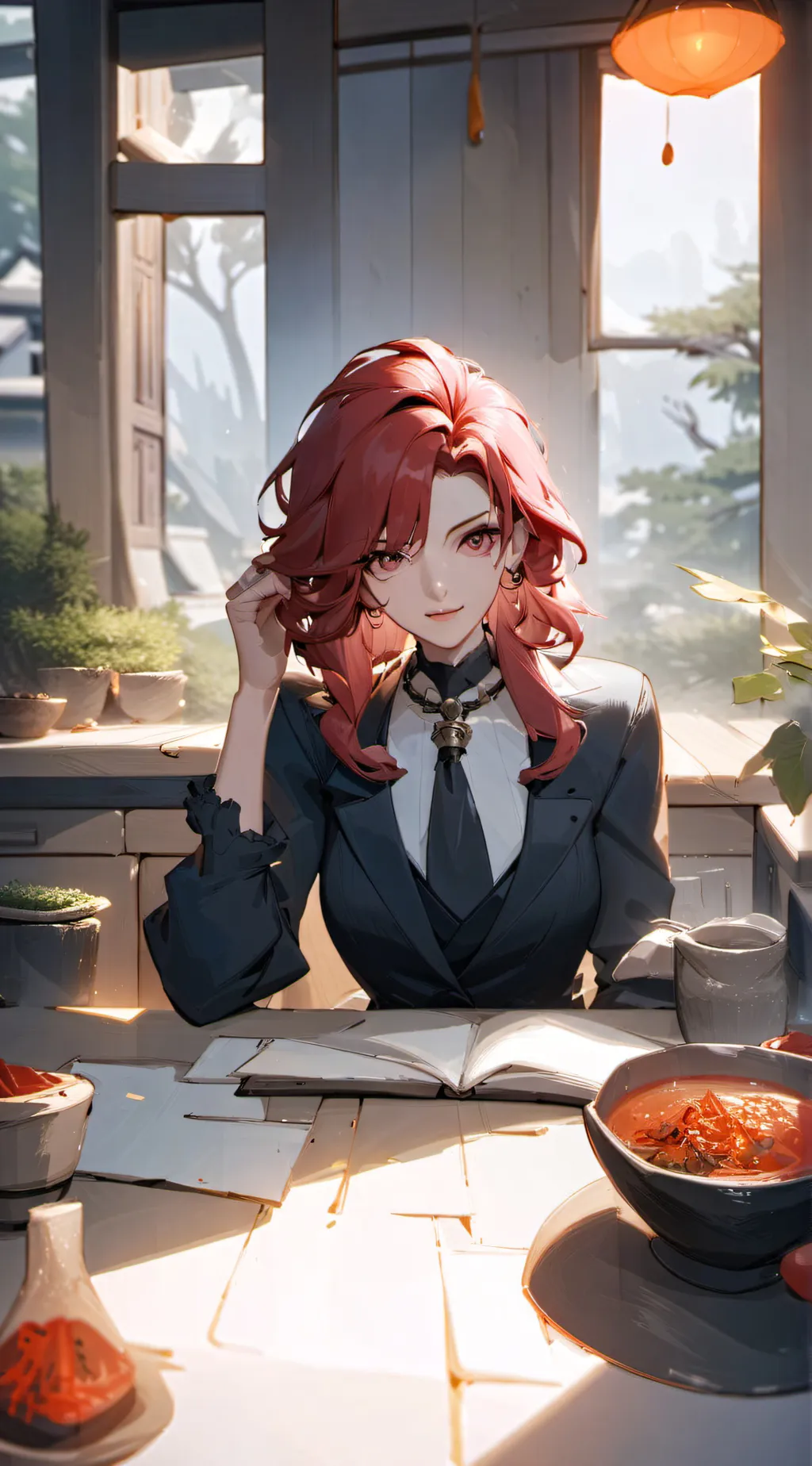 ai character: Davina background
