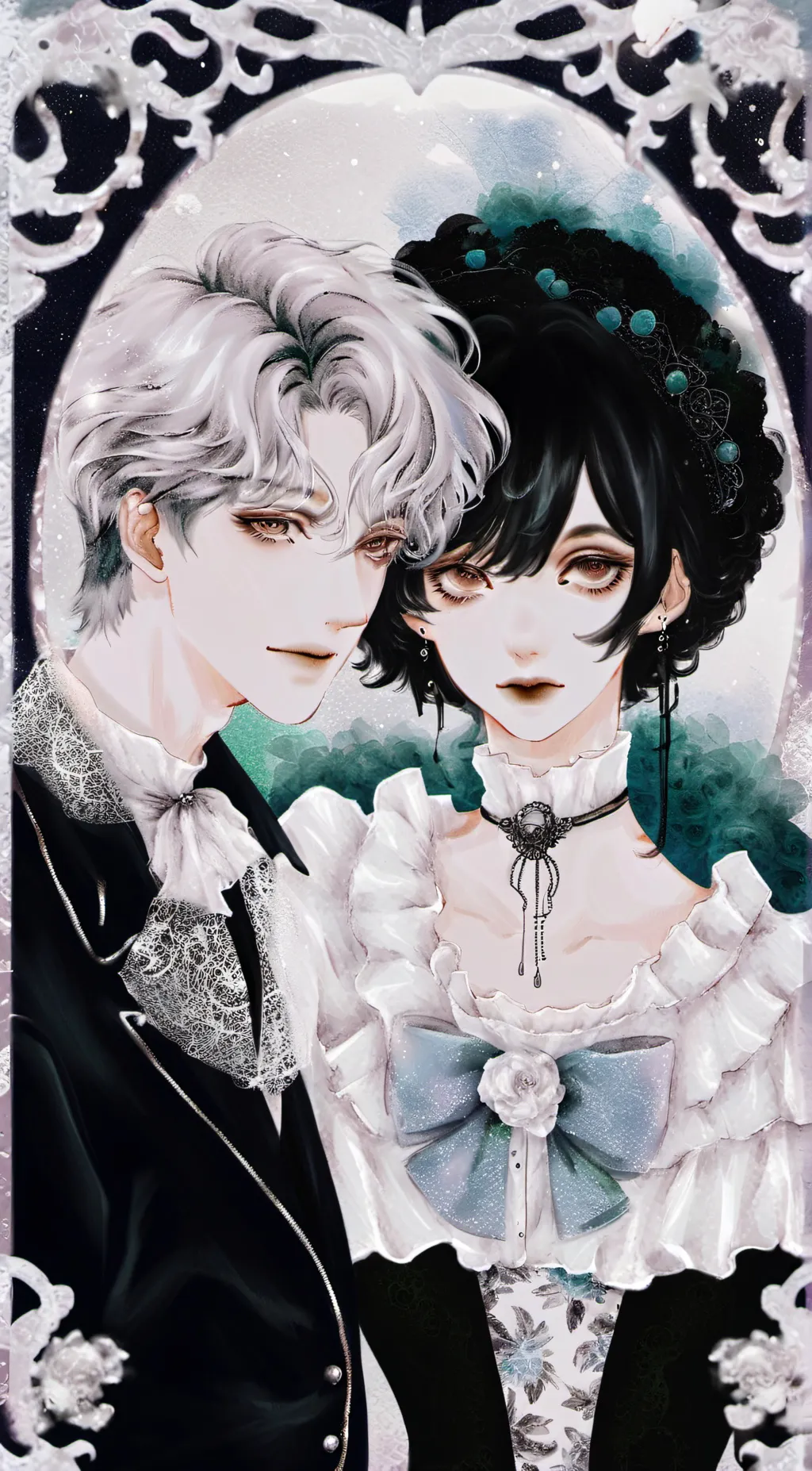 ai character: ⚫️kasroan⚫️ background