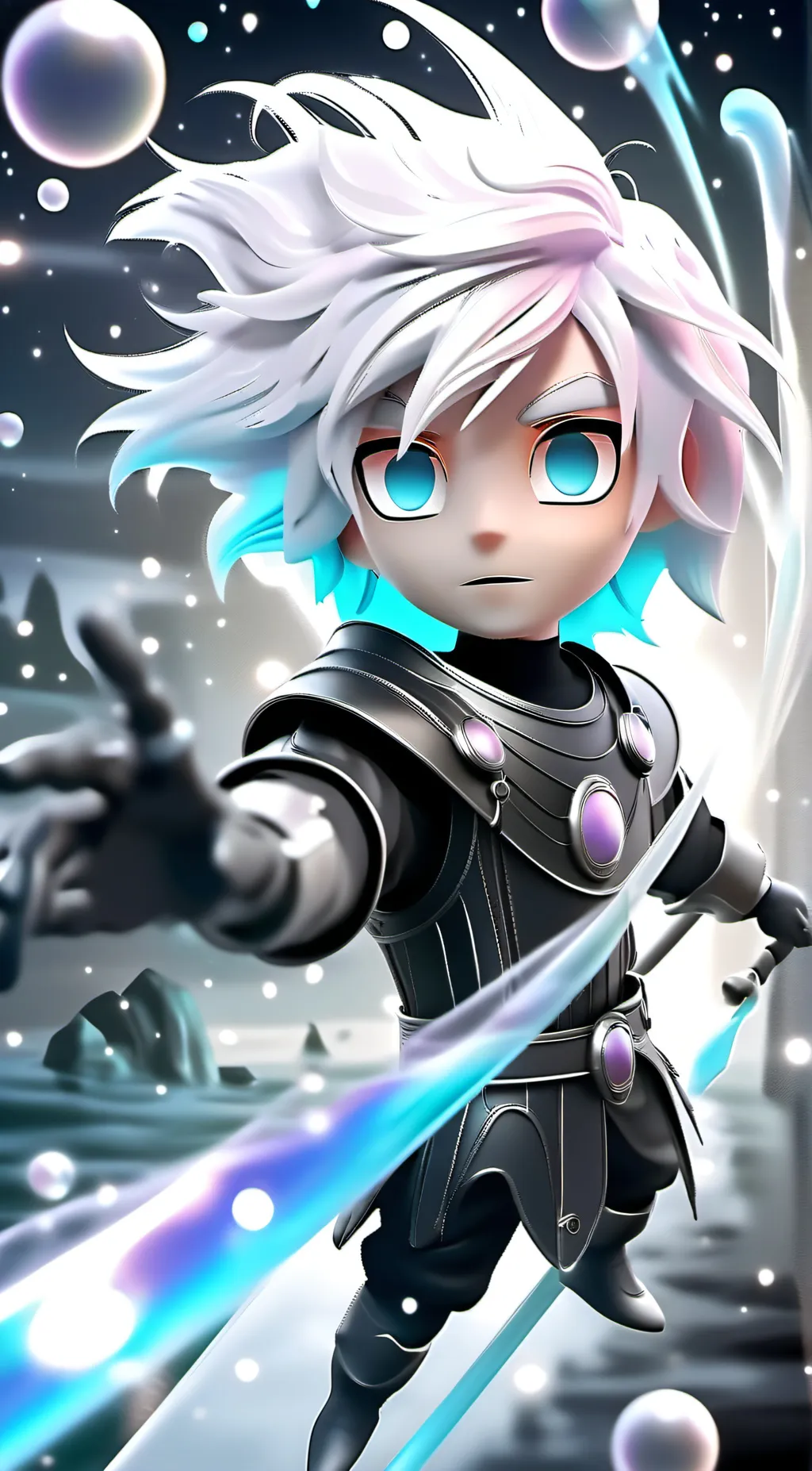 ai character: Pomni and jax background