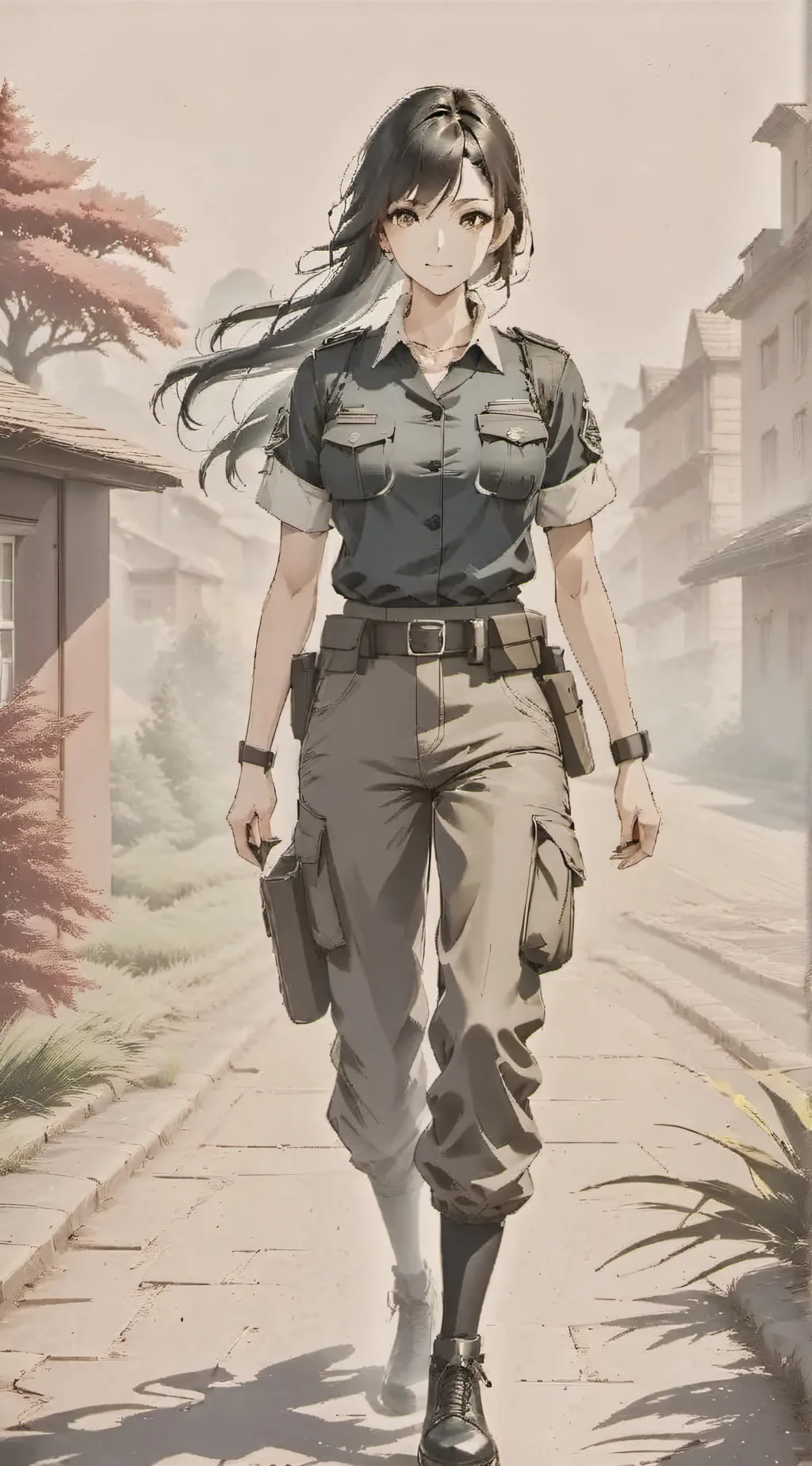 ai character: Sasha background