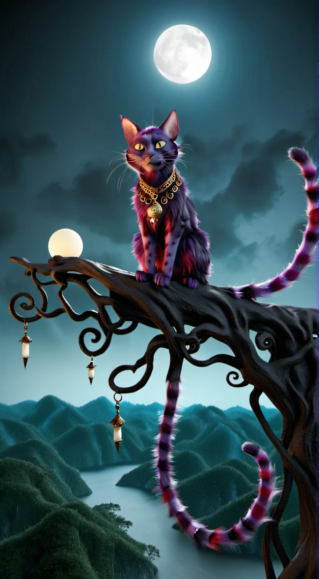 ai character: Catnap background