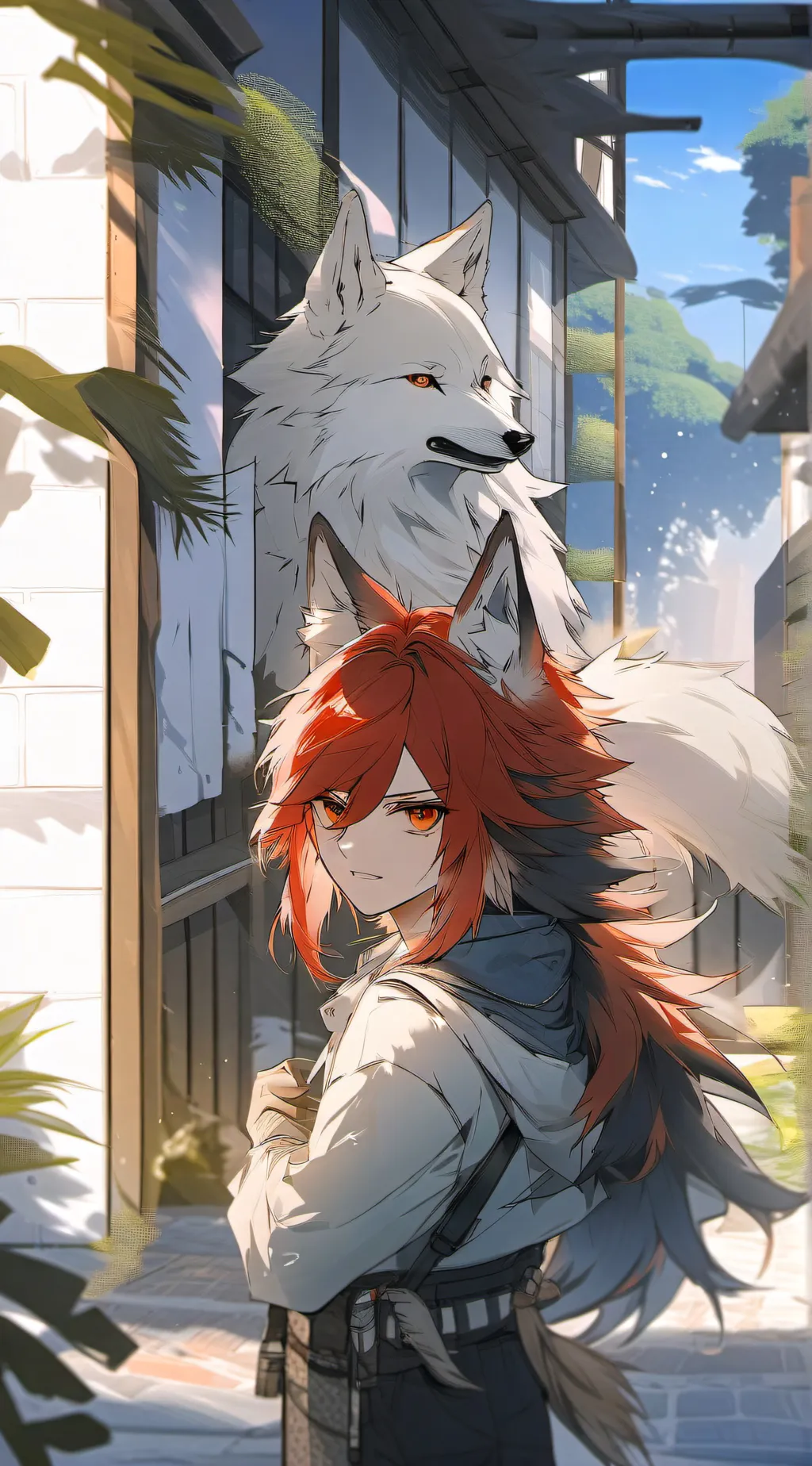 ai character: huruki background