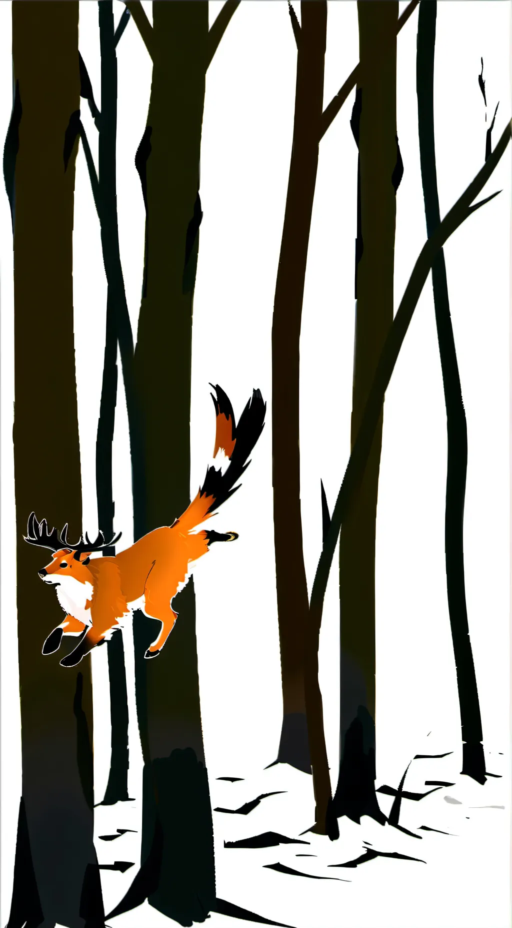 ai character: foxina background