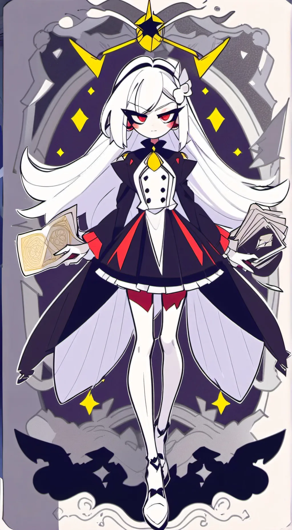 ai character: lunar background