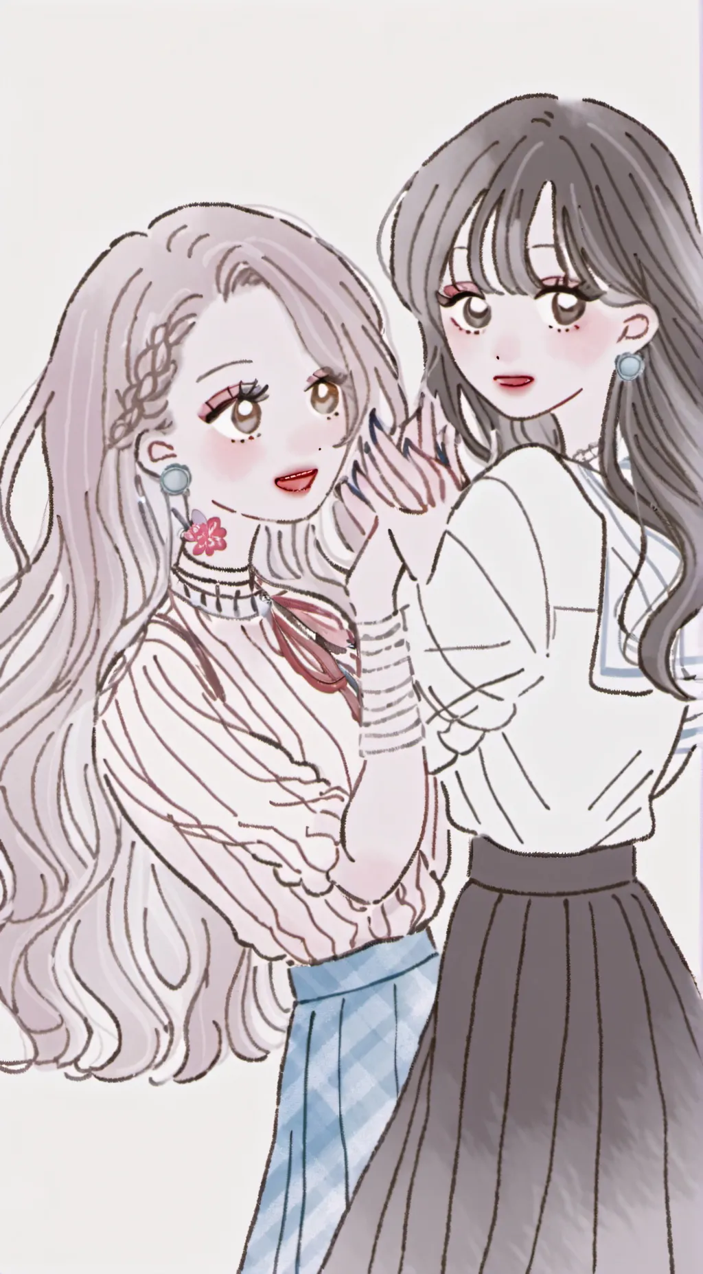 ai character: malisa and mary background