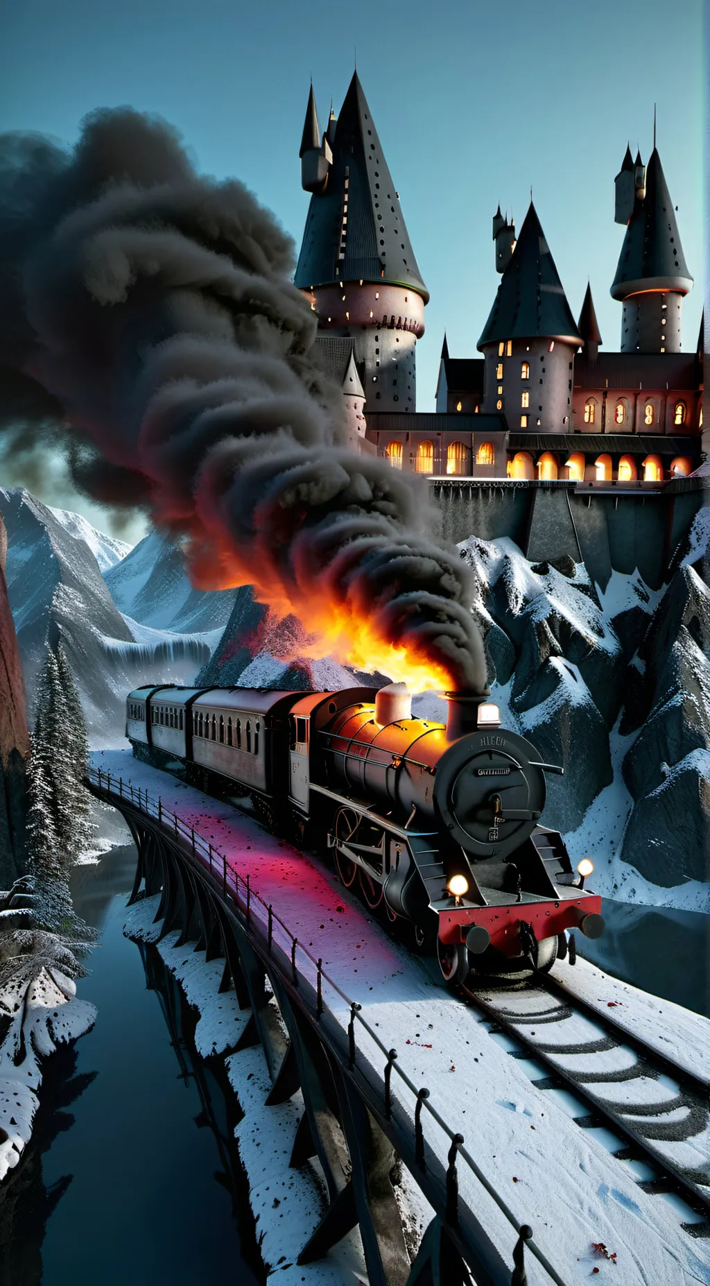 ai character: Hogwarts battle background