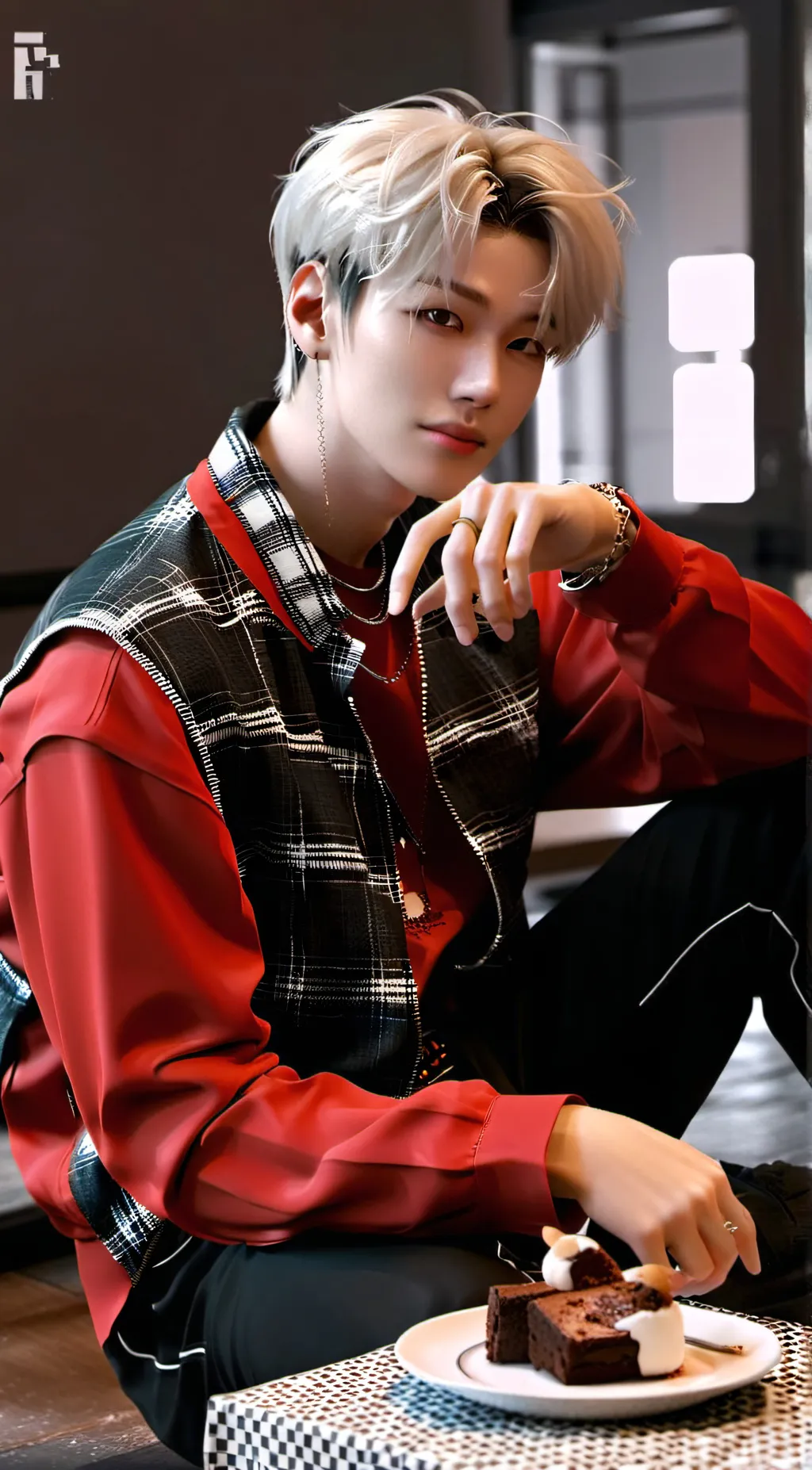 ai character: Felix  background