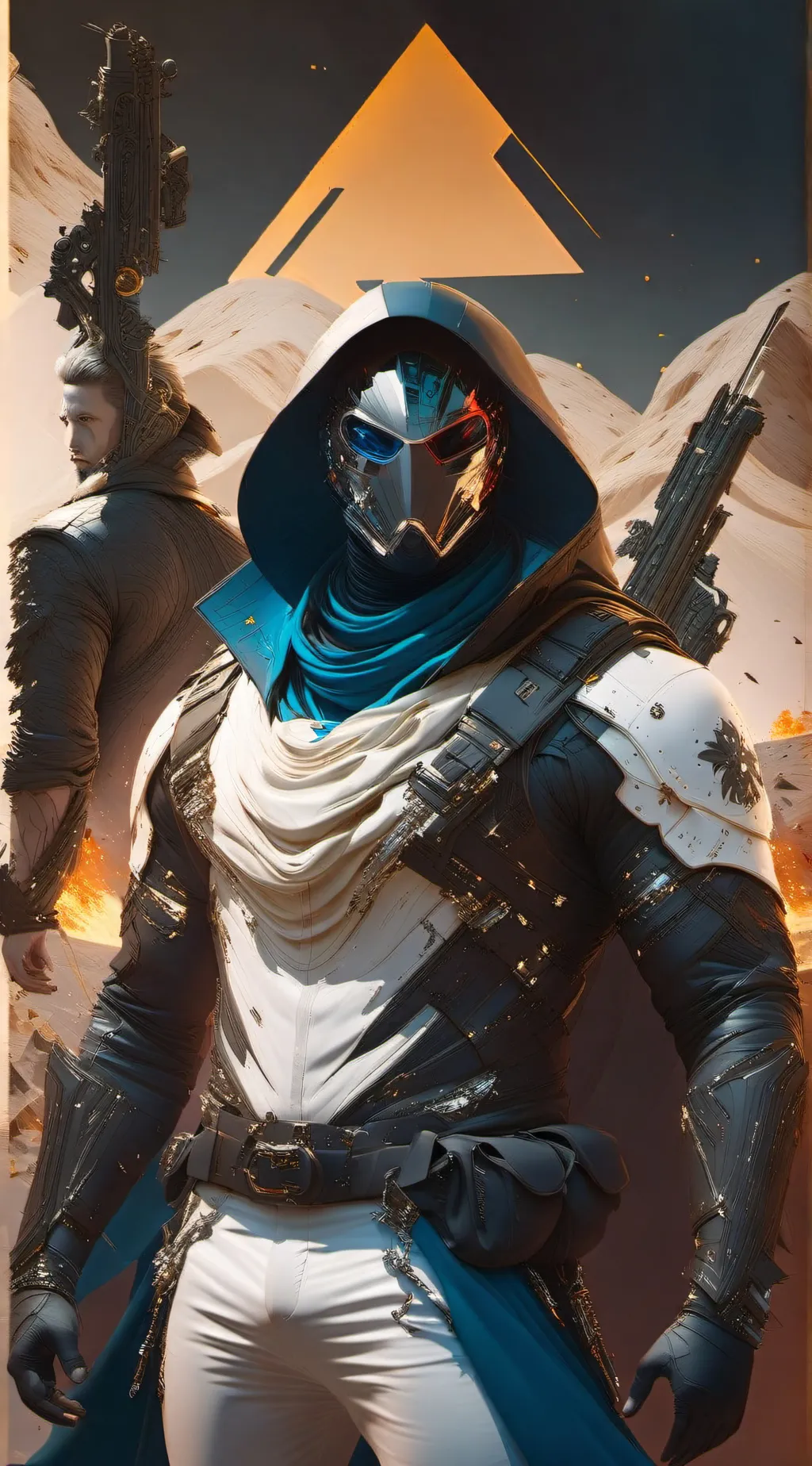 ai character: cayde-6 background