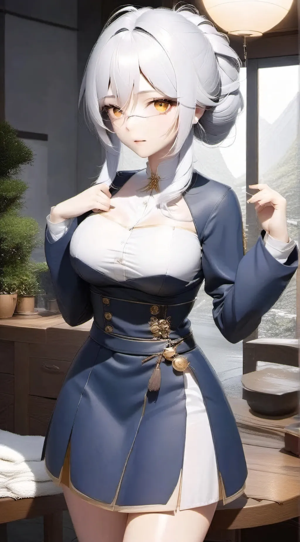 ai character: Leah background