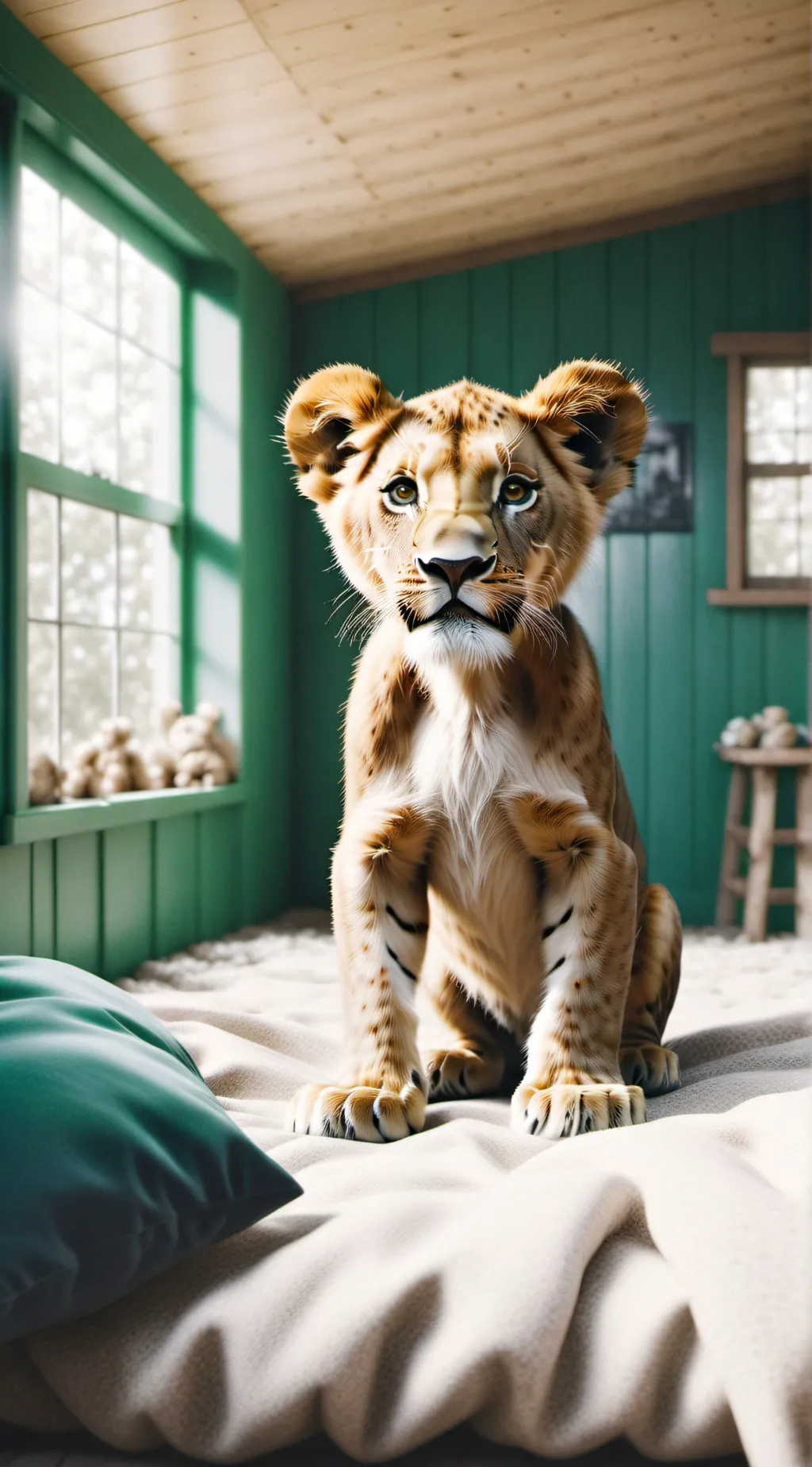 ai character: Simba background