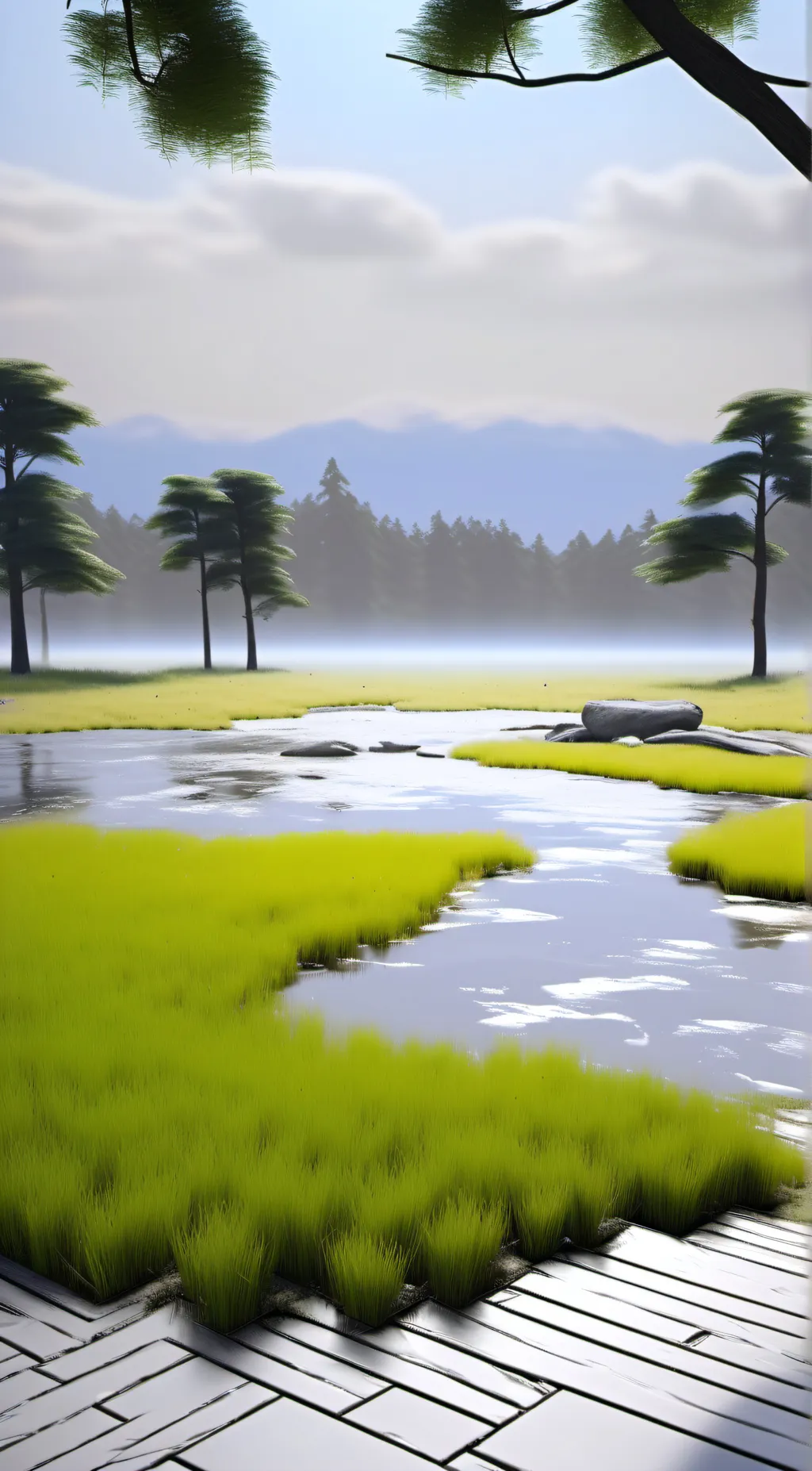 ai character: Go touch grass!! background