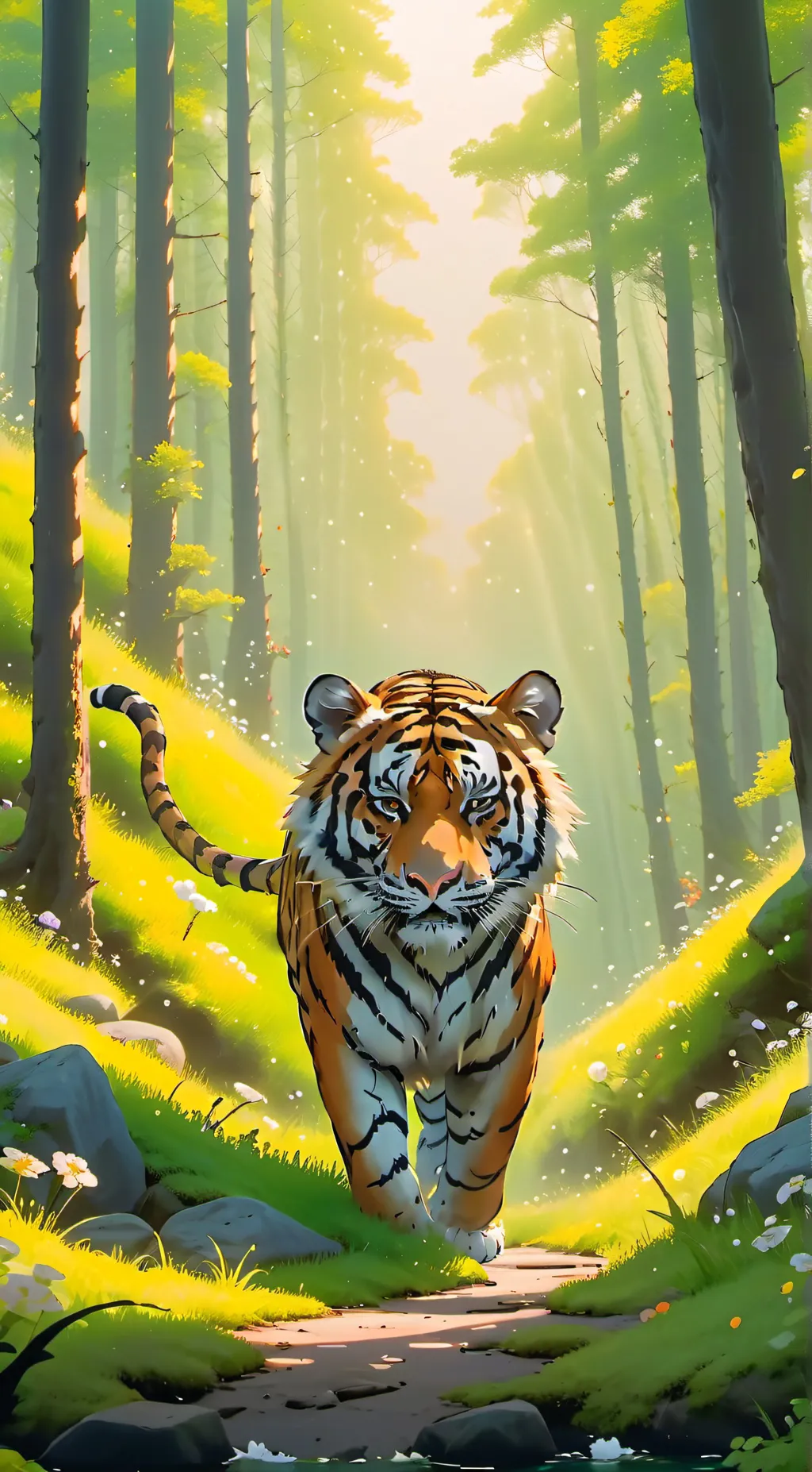 ai character: MHA zoo background