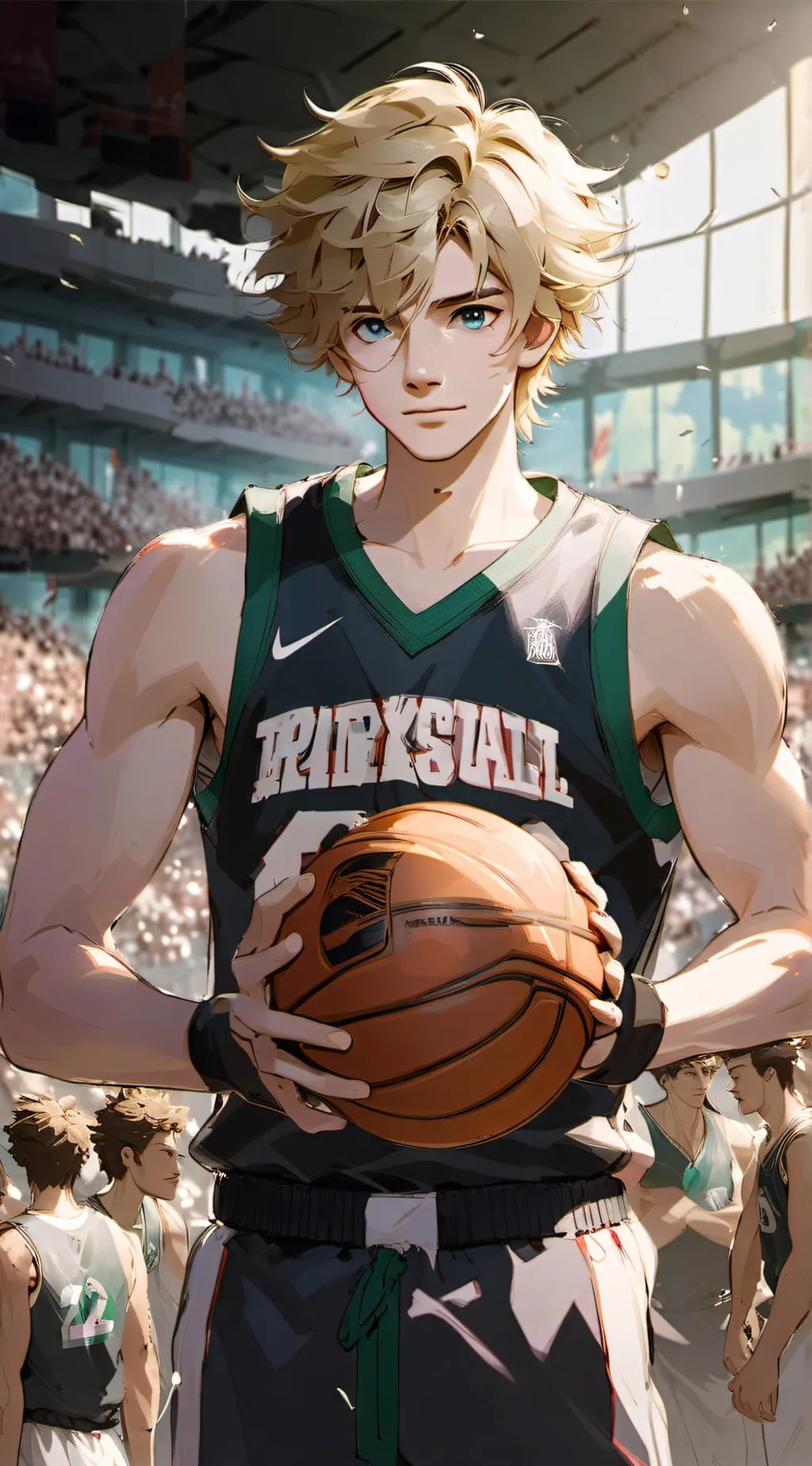 ai character: Troy Bolton background