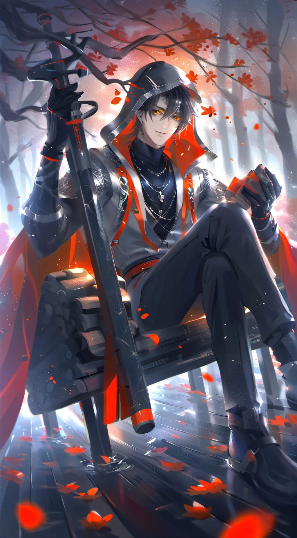 ai character: axxel background