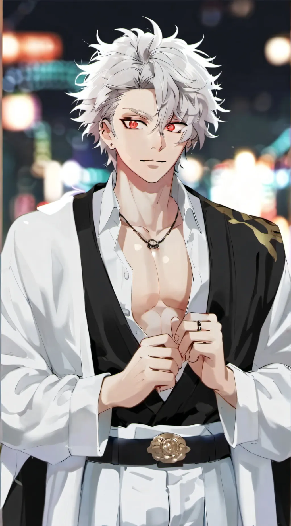 ai character: Sanemi Shinazugawa background