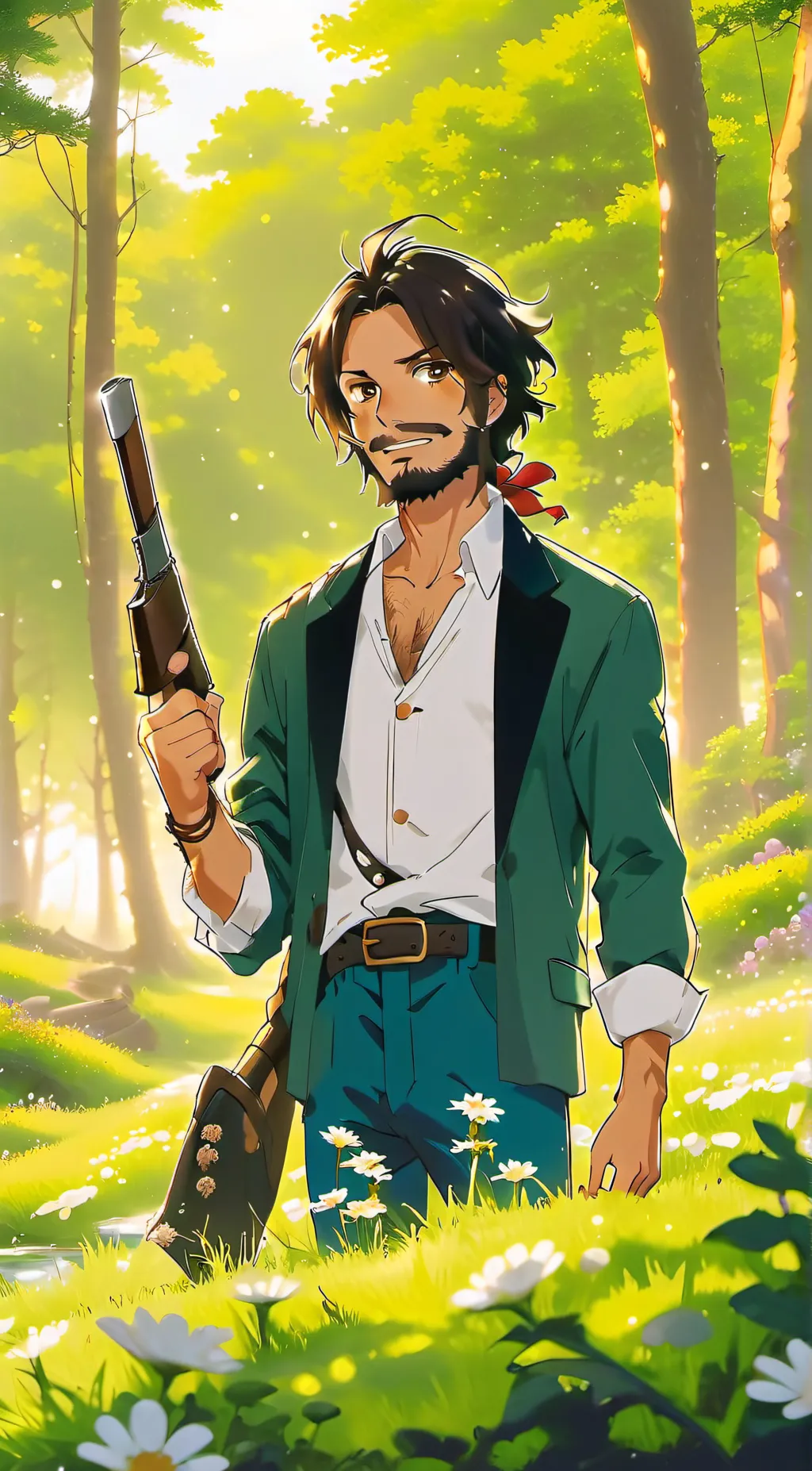 ai character: Portgas D.Ace background